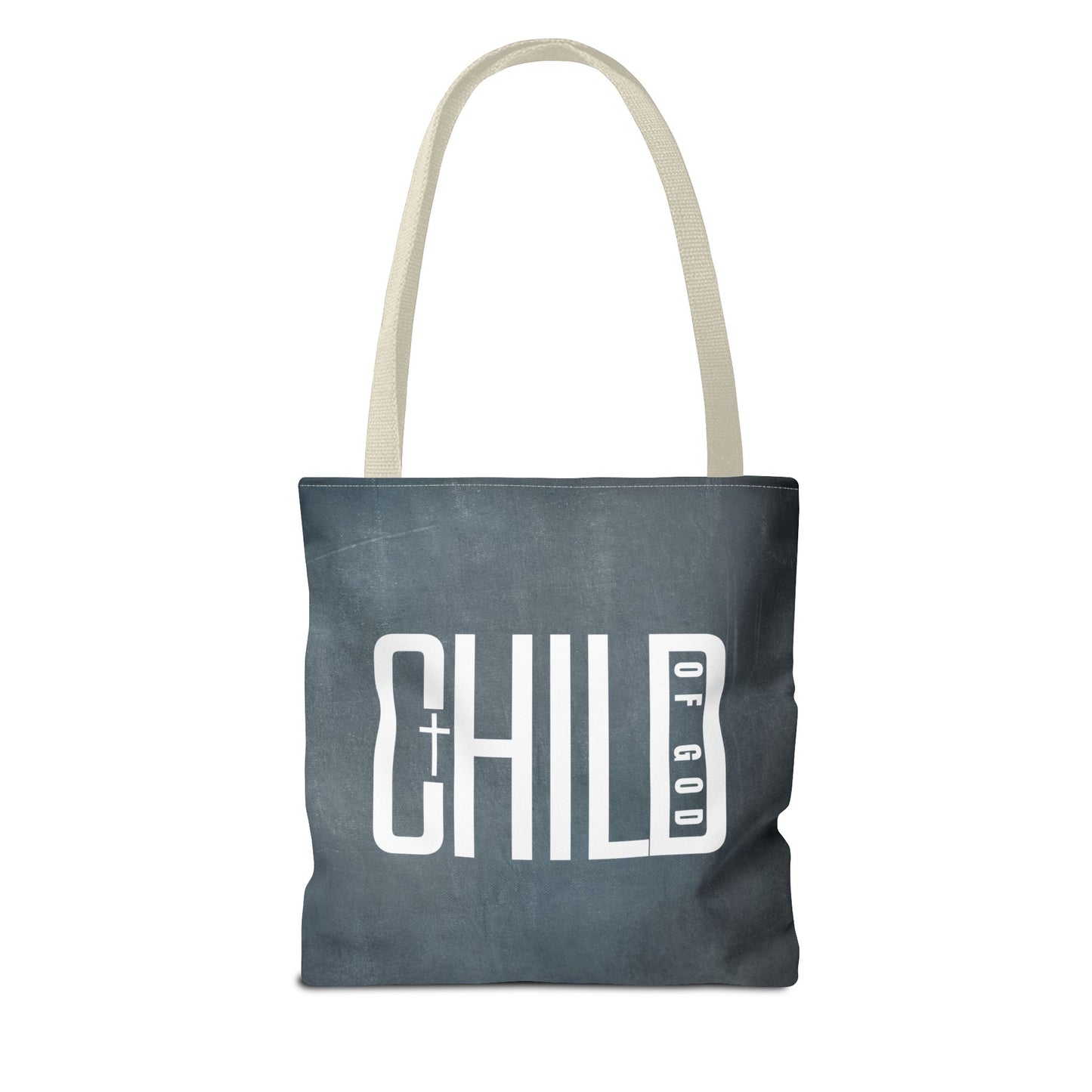 Child of God Blue Tote Bag