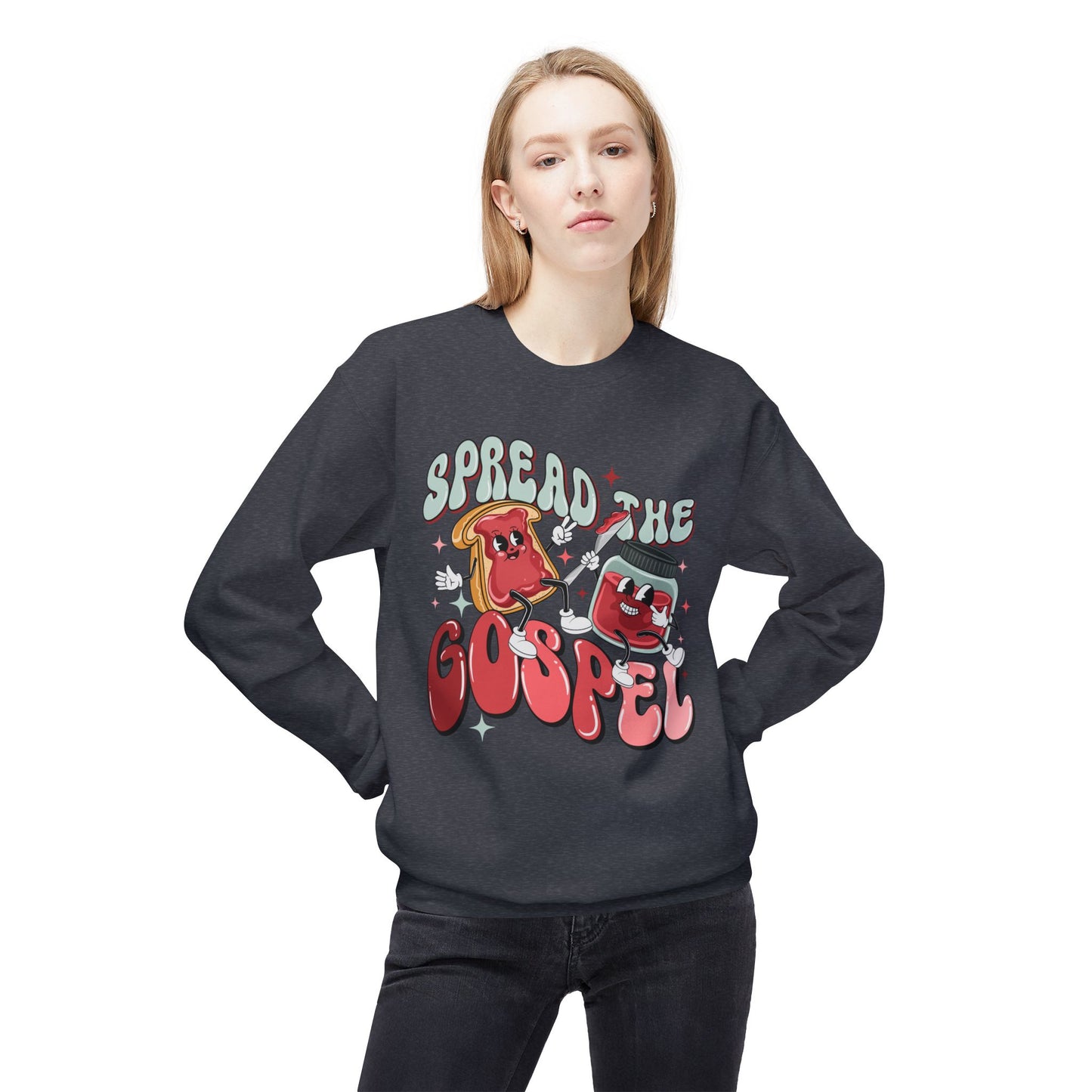 Spread the Gospel Soft Style Sweatshirt (Unisex) Dk