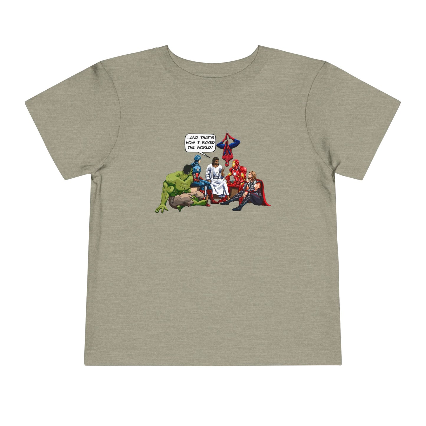 Jesus Saved the World Toddler T-Shirt