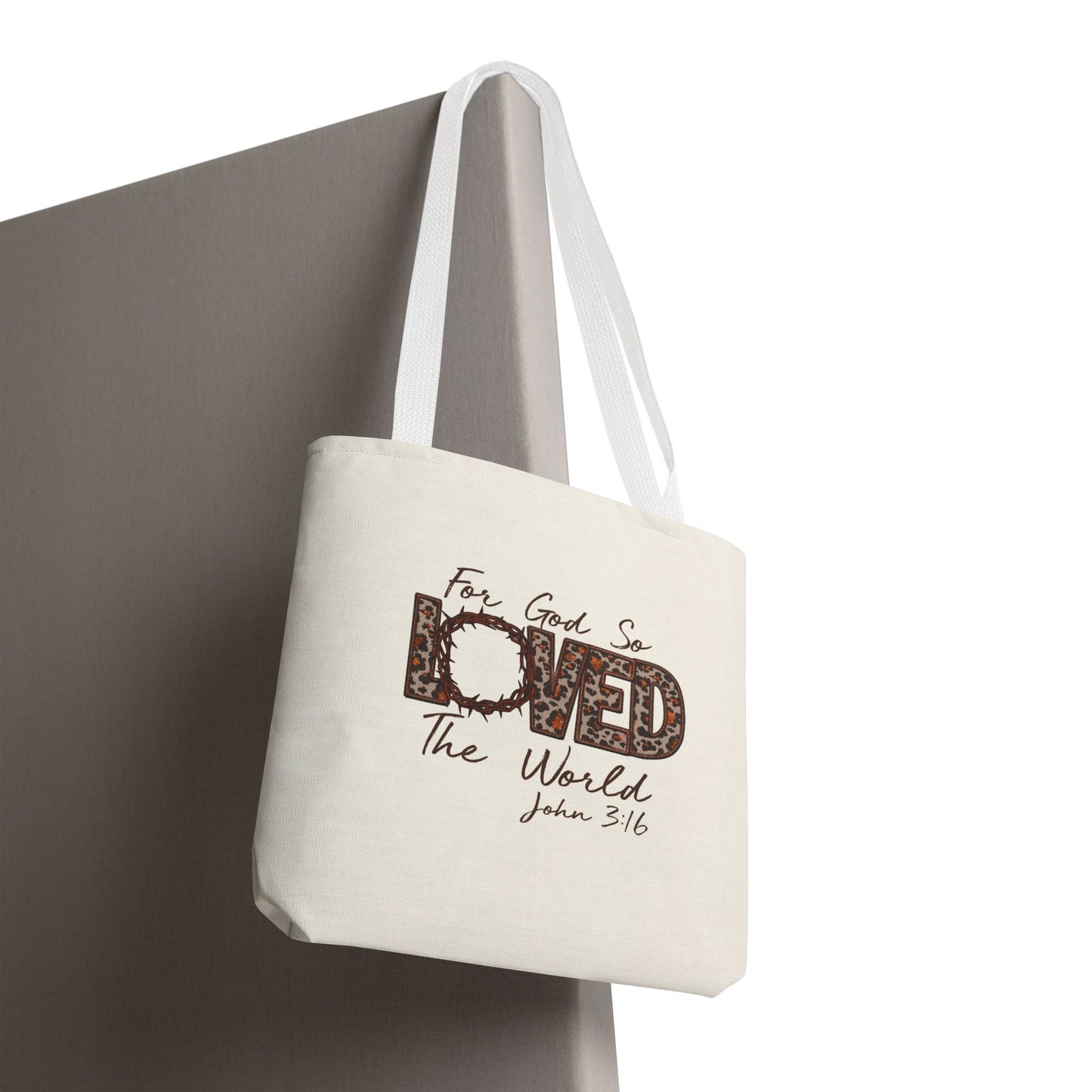 For God So Loved Tote Bag