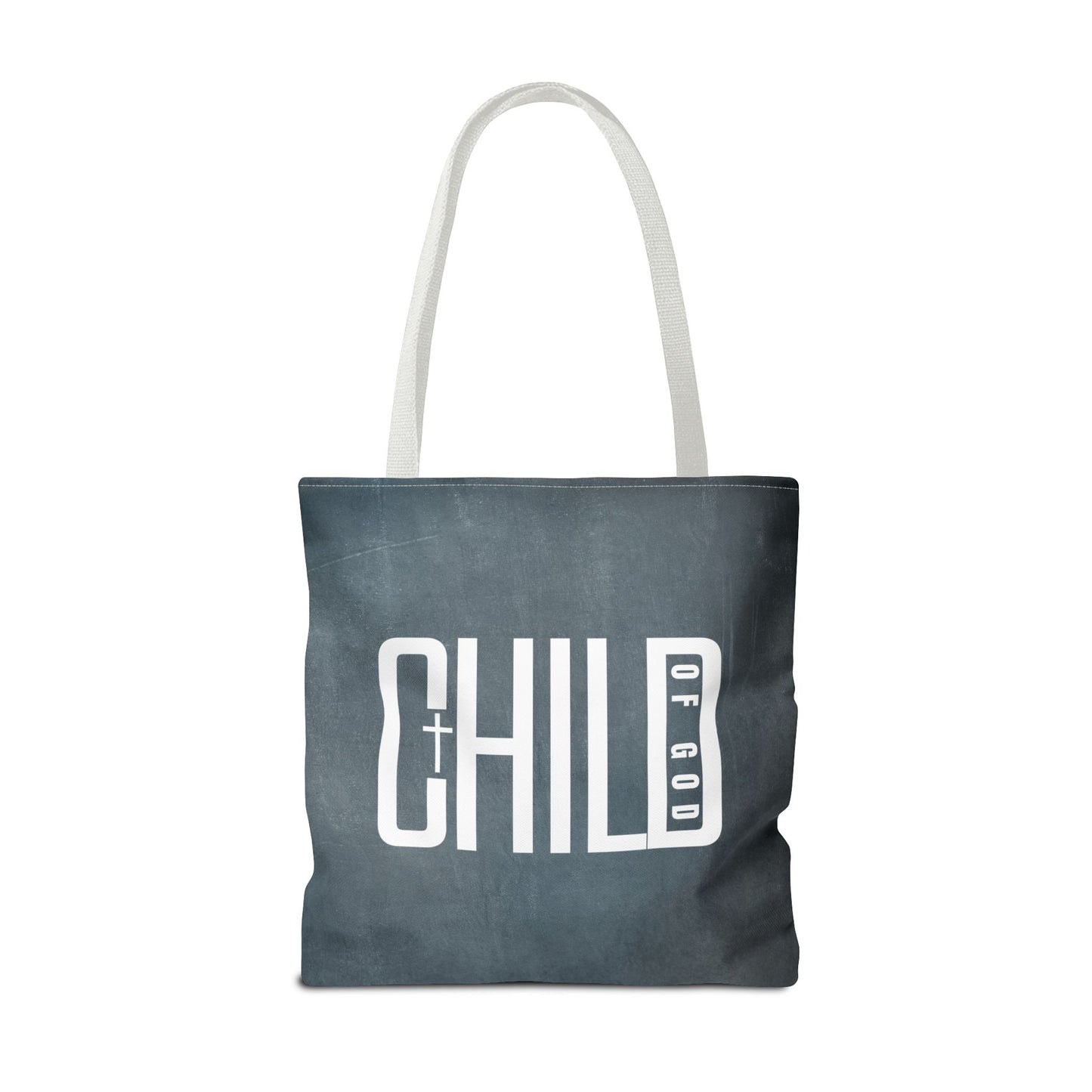 Child of God Blue Tote Bag