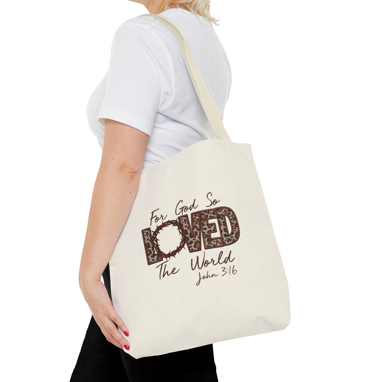 For God So Loved Tote Bag