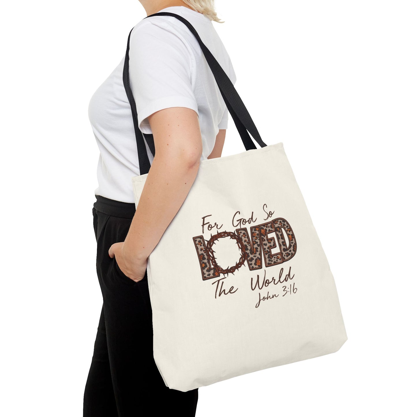 For God So Loved Tote Bag