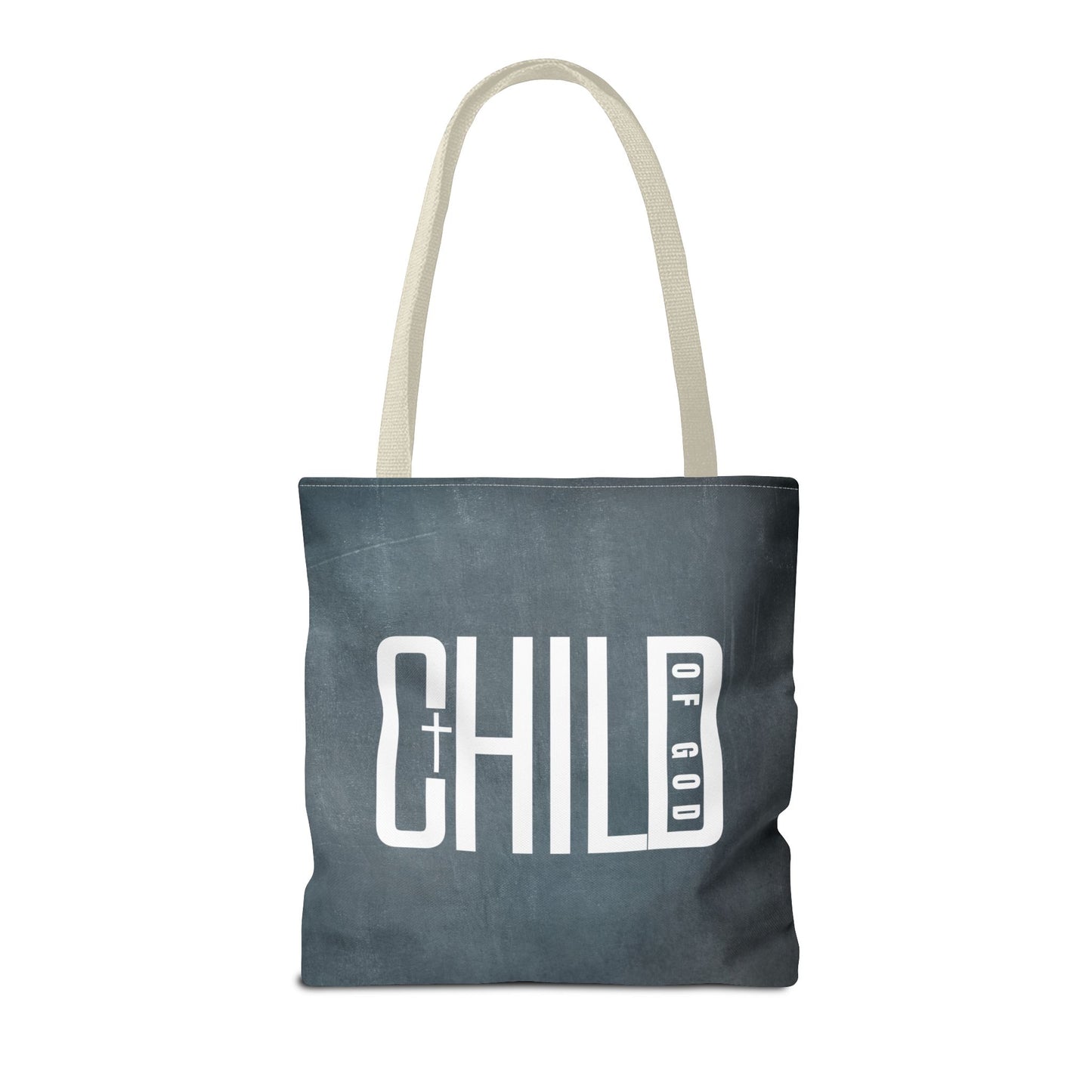 Child of God Blue Tote Bag
