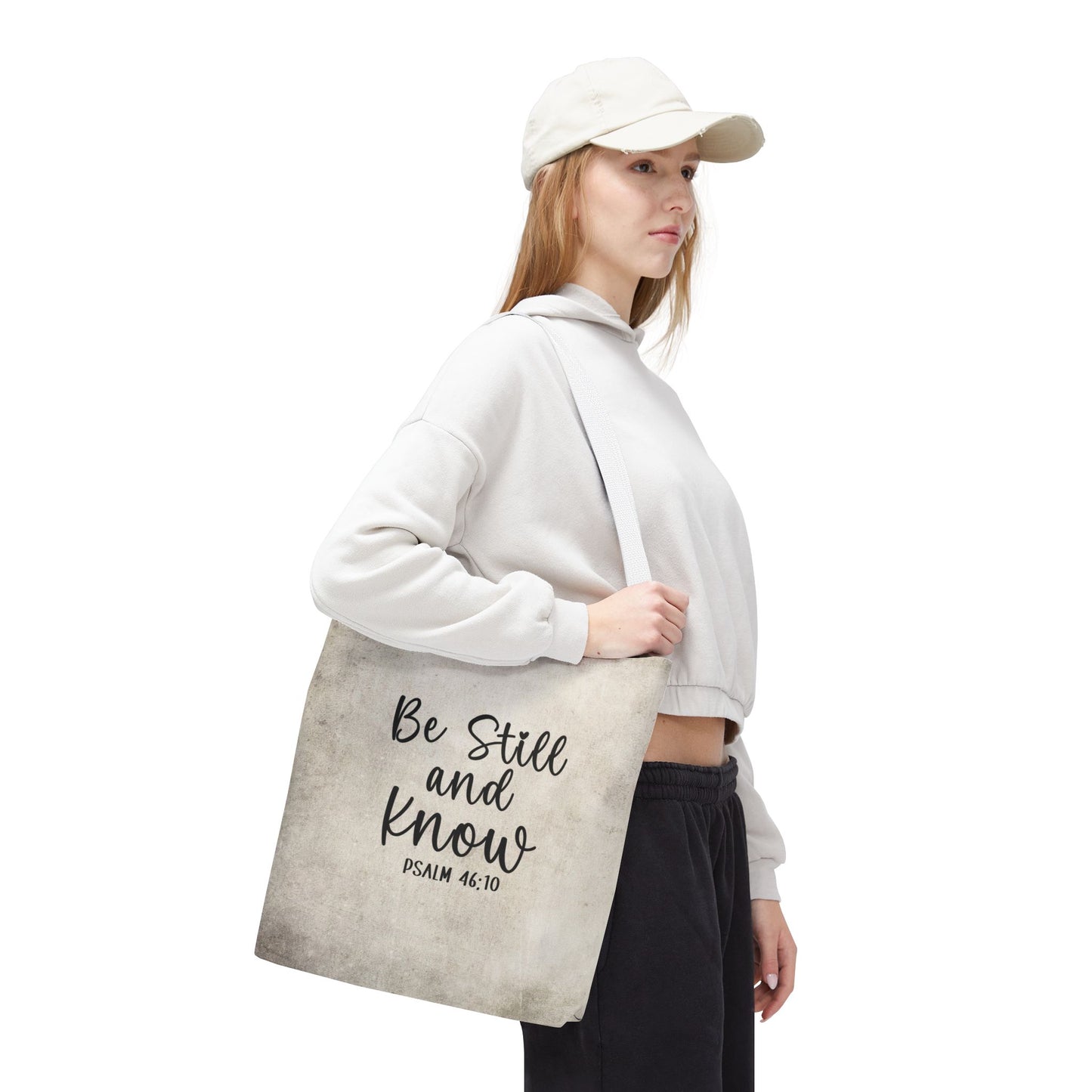 Be Still and Know Tote Bag