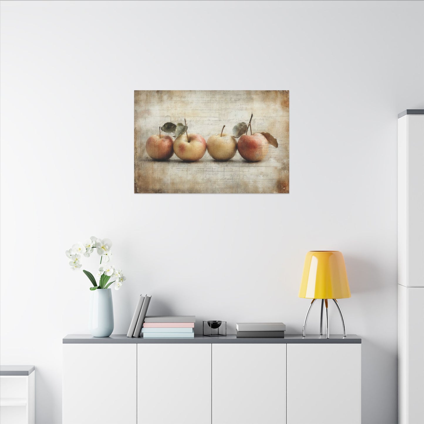 Farmhouse Apple Canvas Wall Art