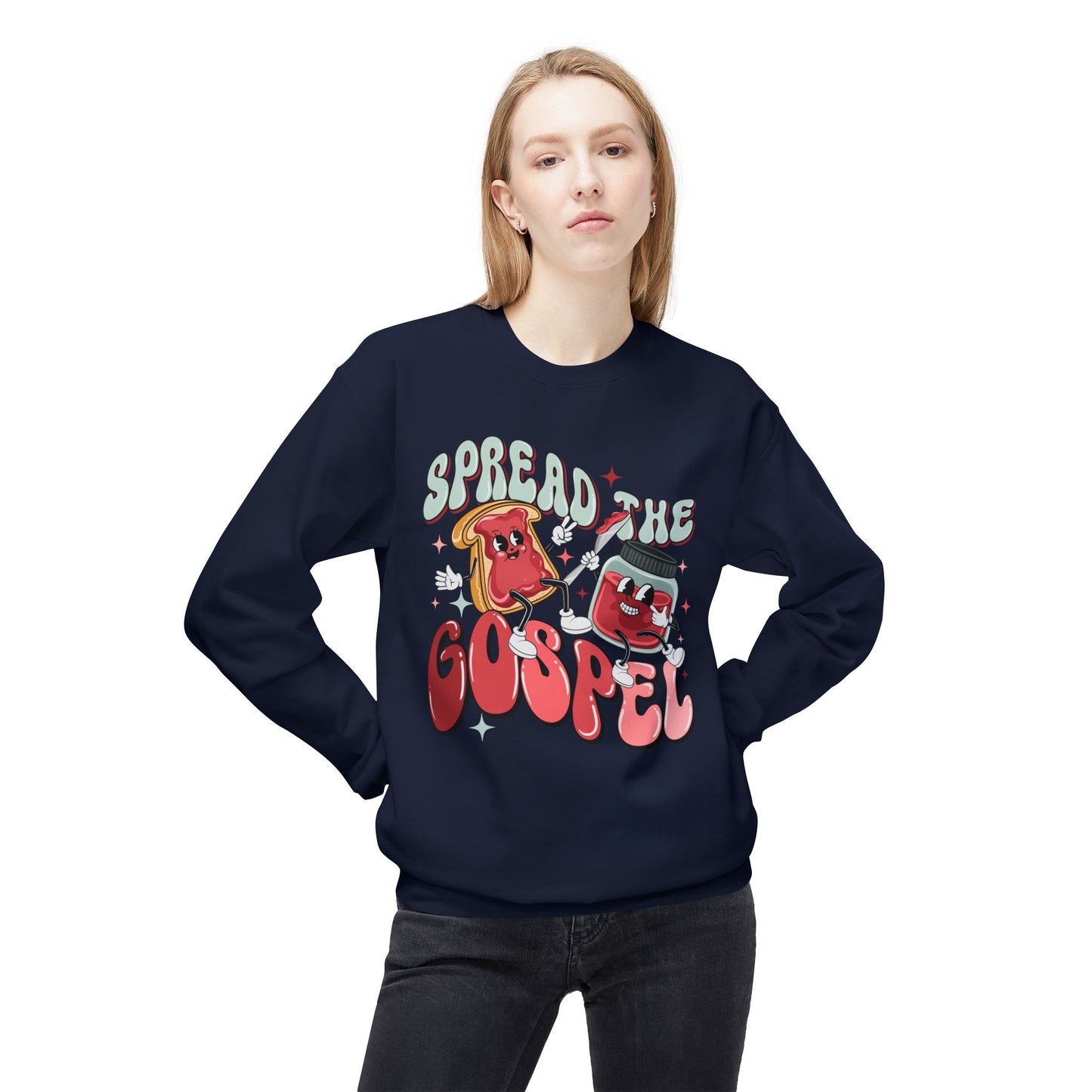 Spread the Gospel Soft Style Sweatshirt (Unisex) Dk