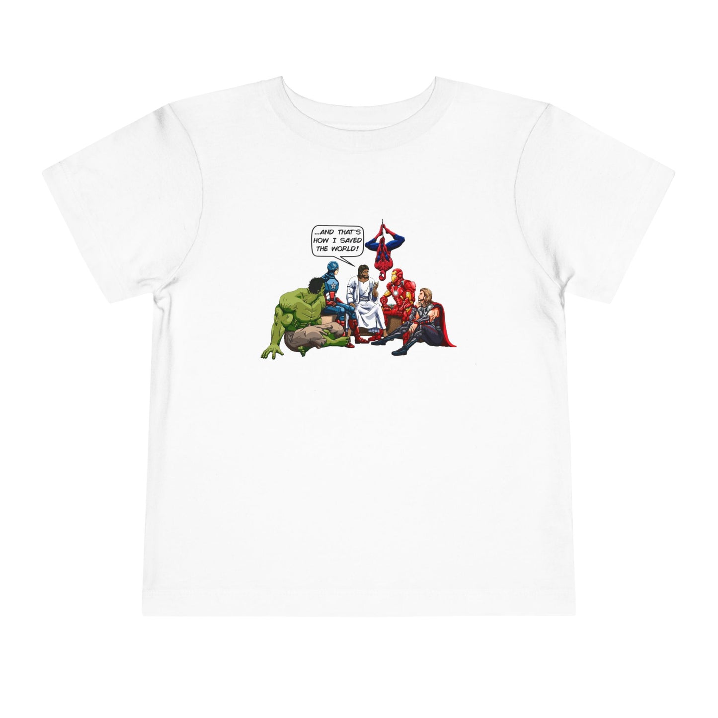 Jesus Saved the World Toddler T-Shirt