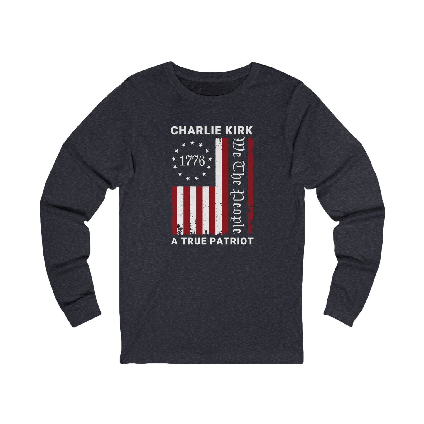 Charlie Kirk Long Sleeve Tee