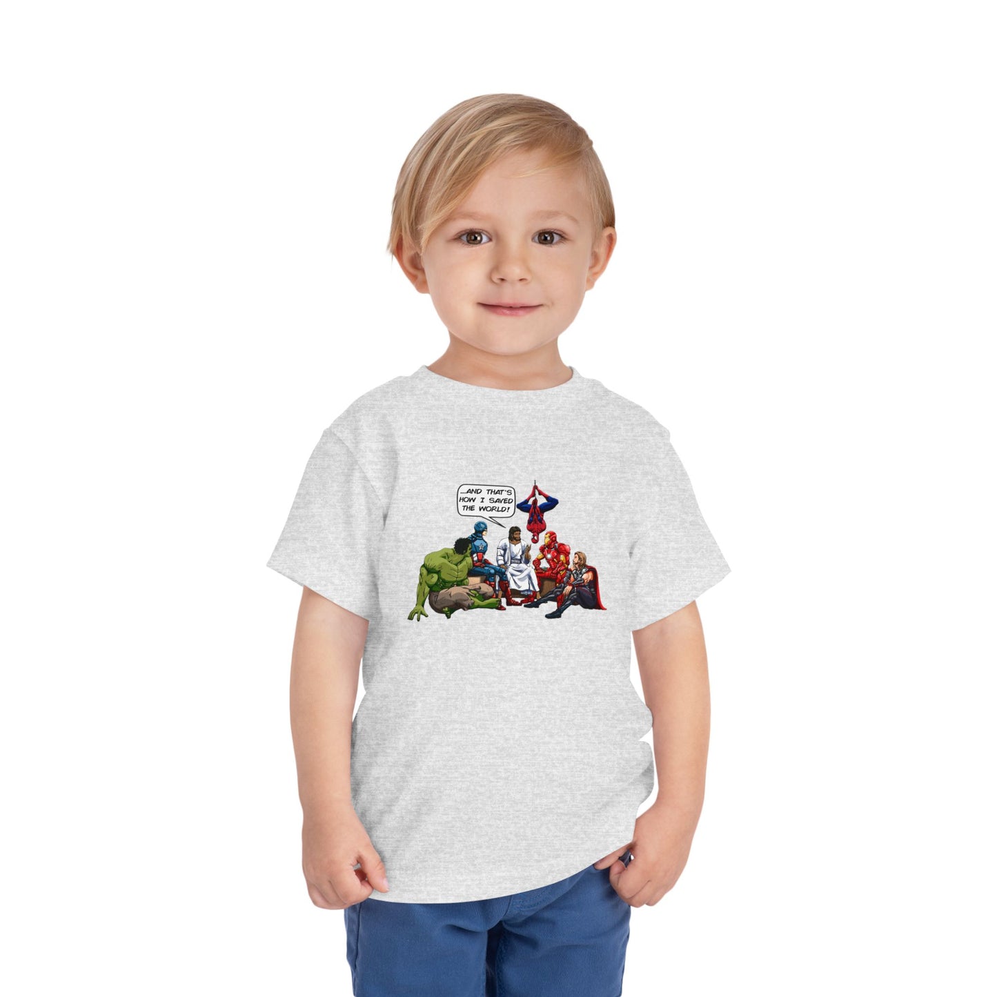 Jesus Saved the World Toddler T-Shirt