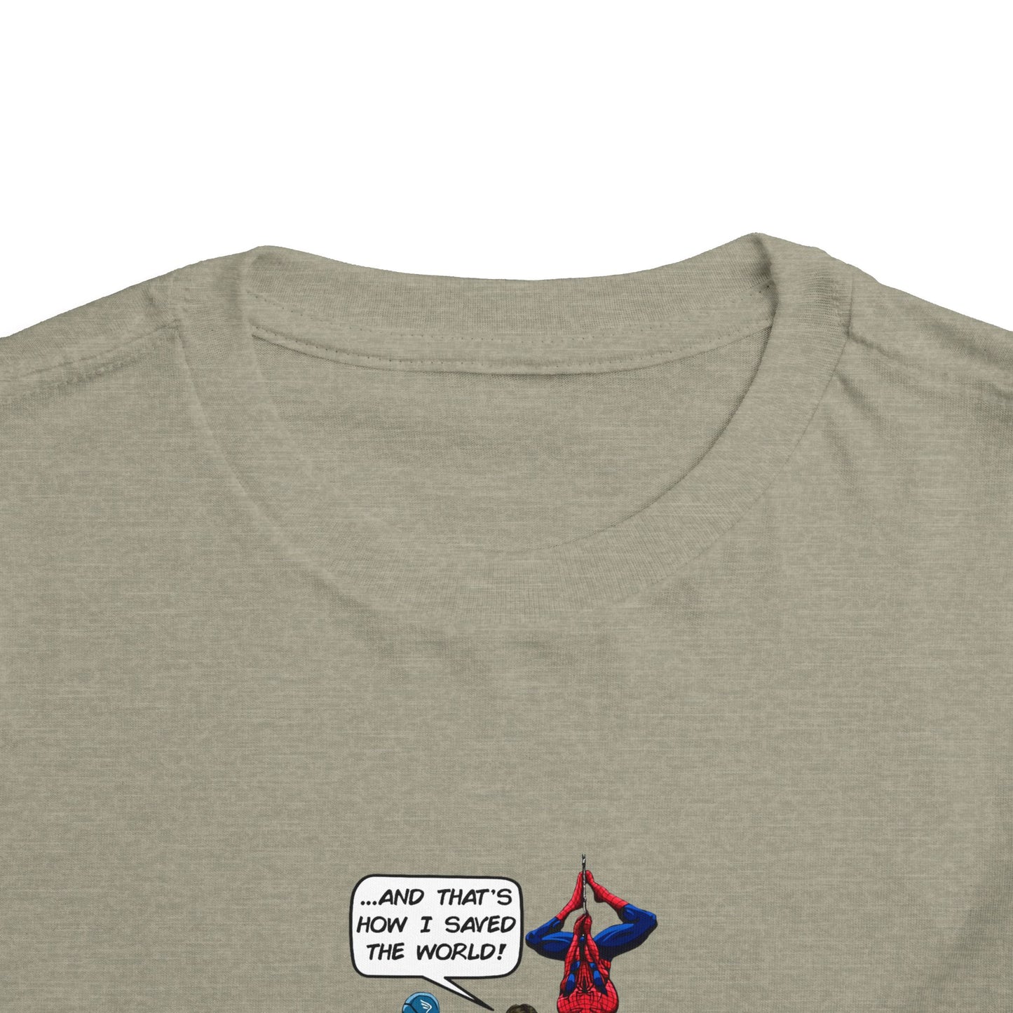 Jesus Saved the World Toddler T-Shirt