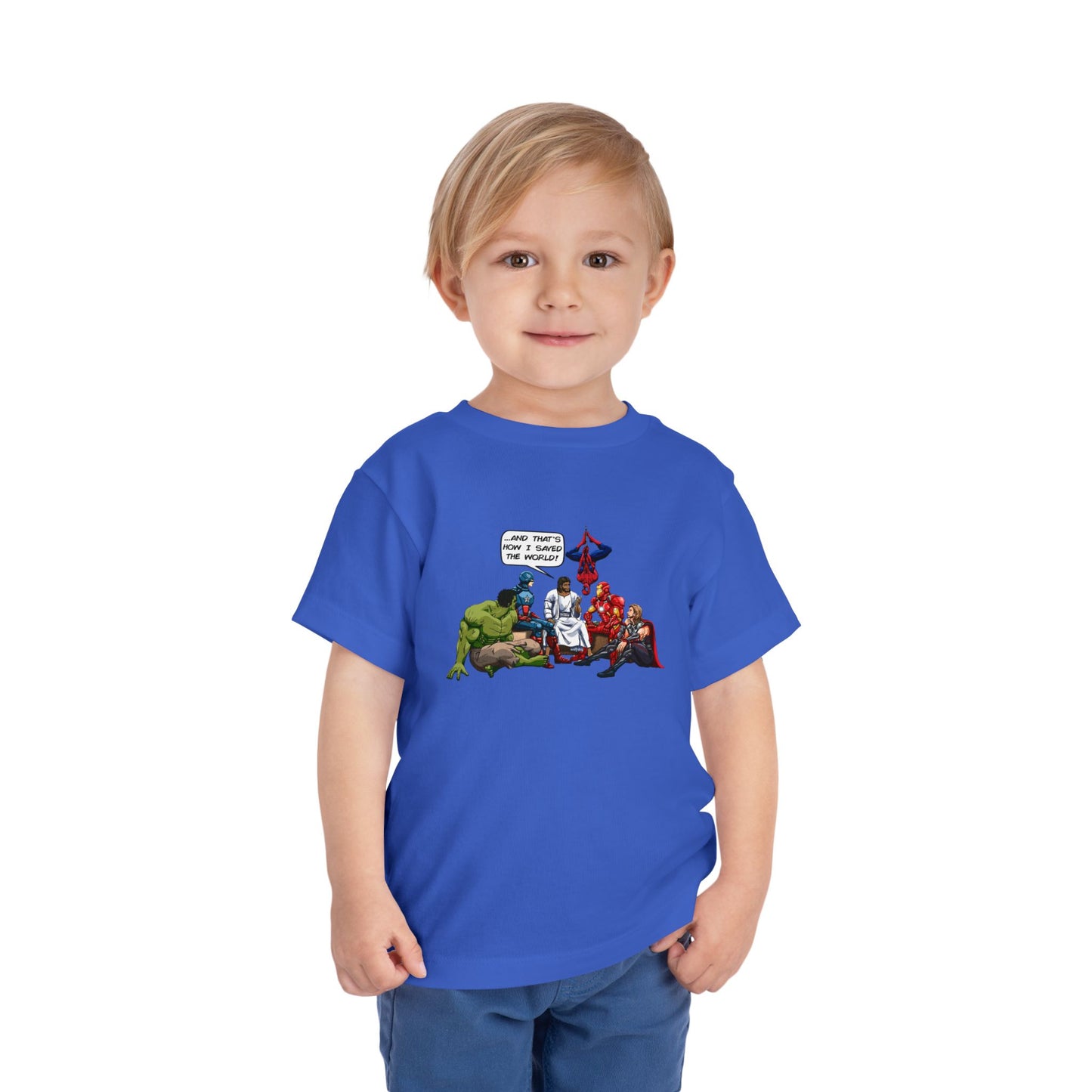 Jesus Saved the World Toddler T-Shirt