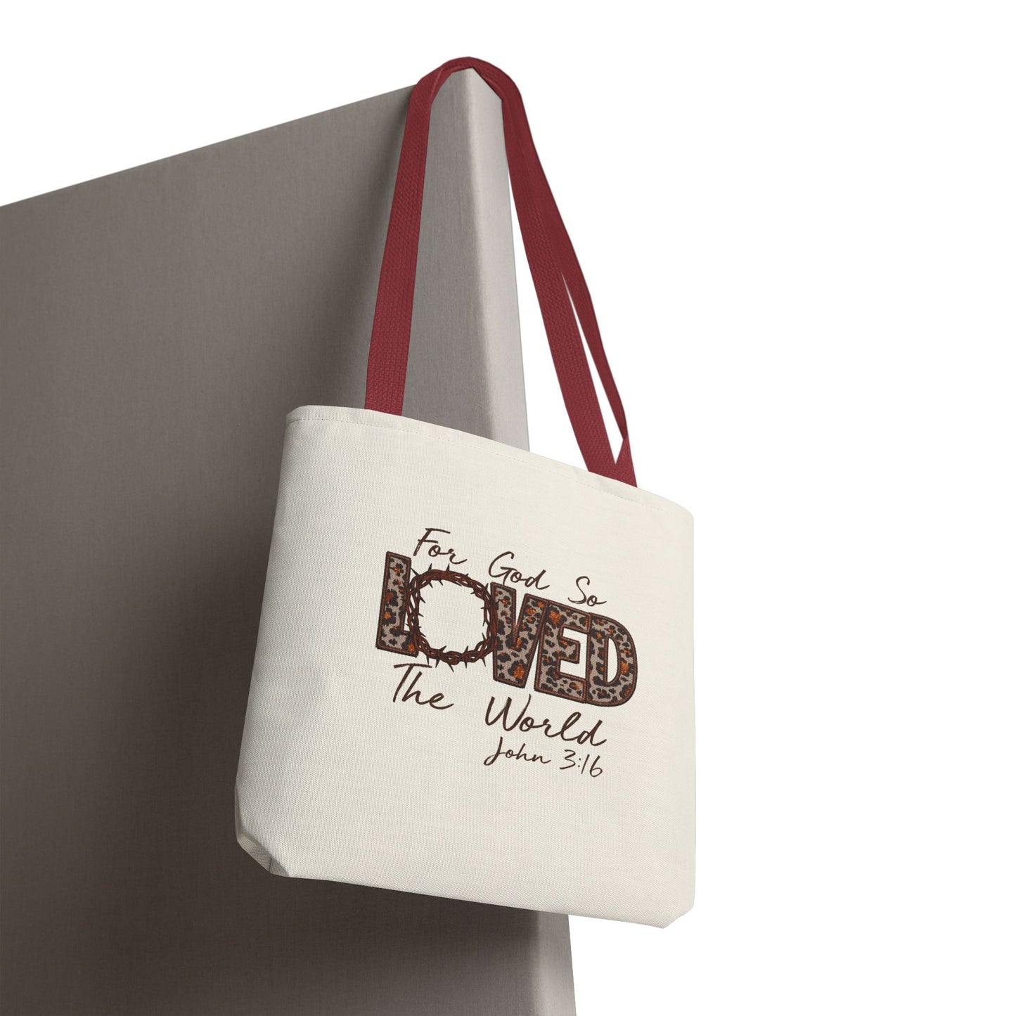 For God So Loved Tote Bag