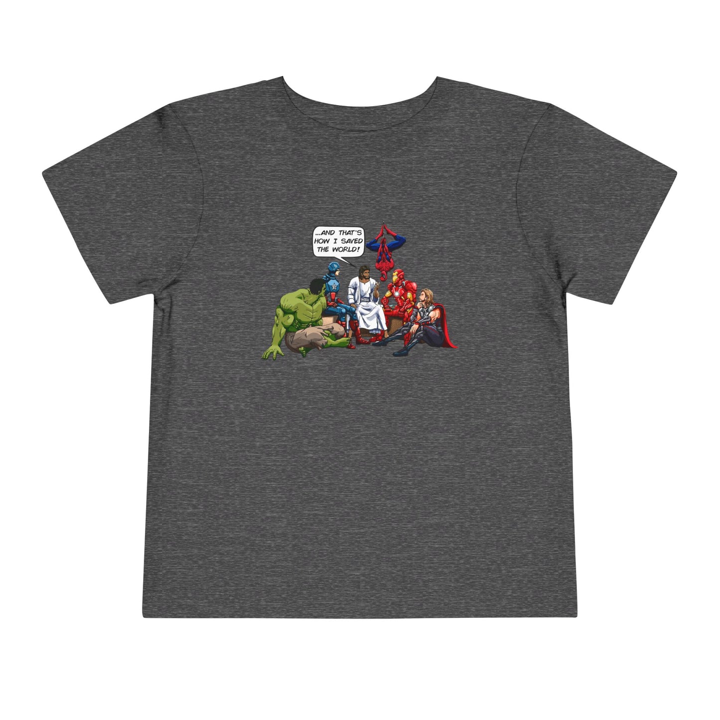 Jesus Saved the World Toddler T-Shirt