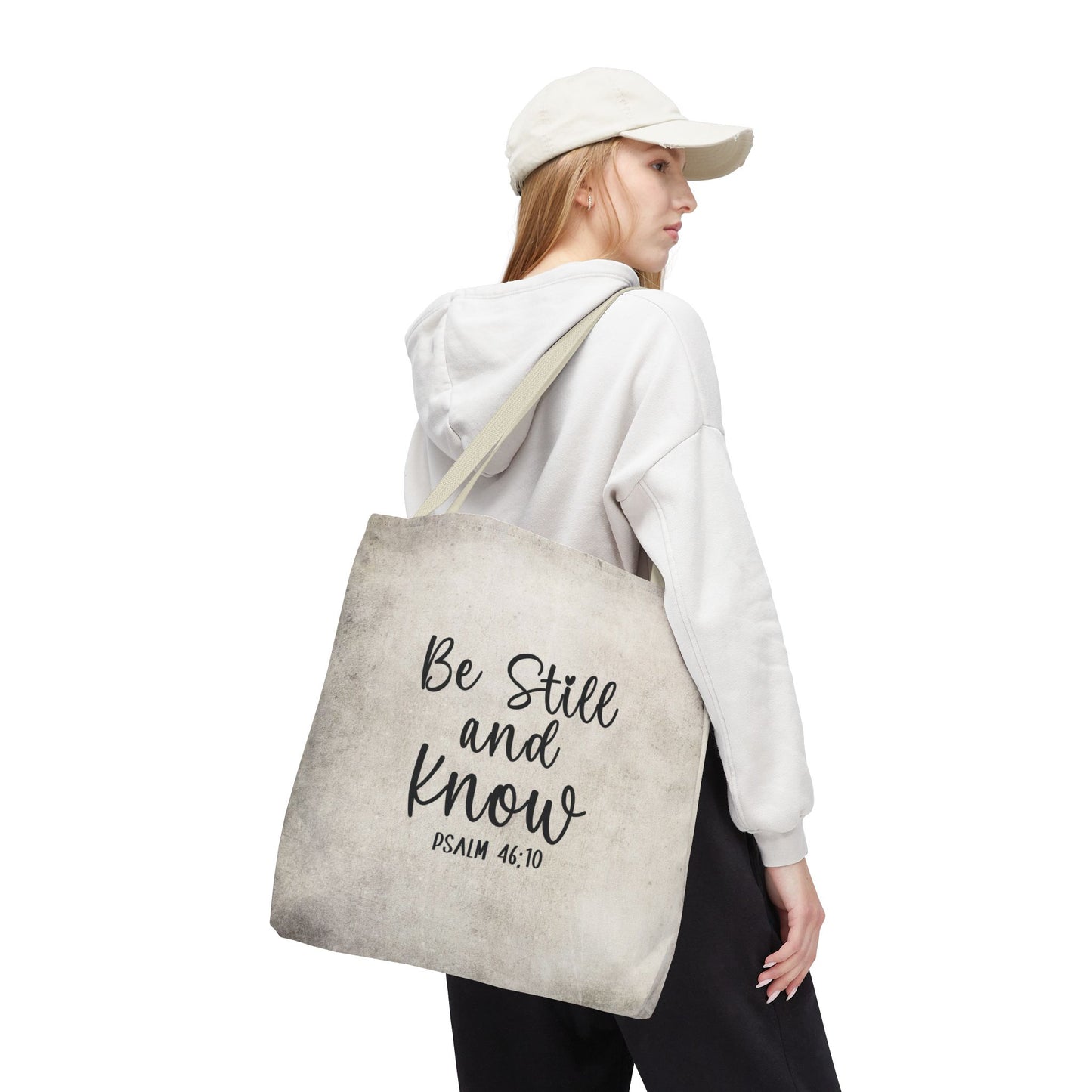 Be Still and Know Tote Bag