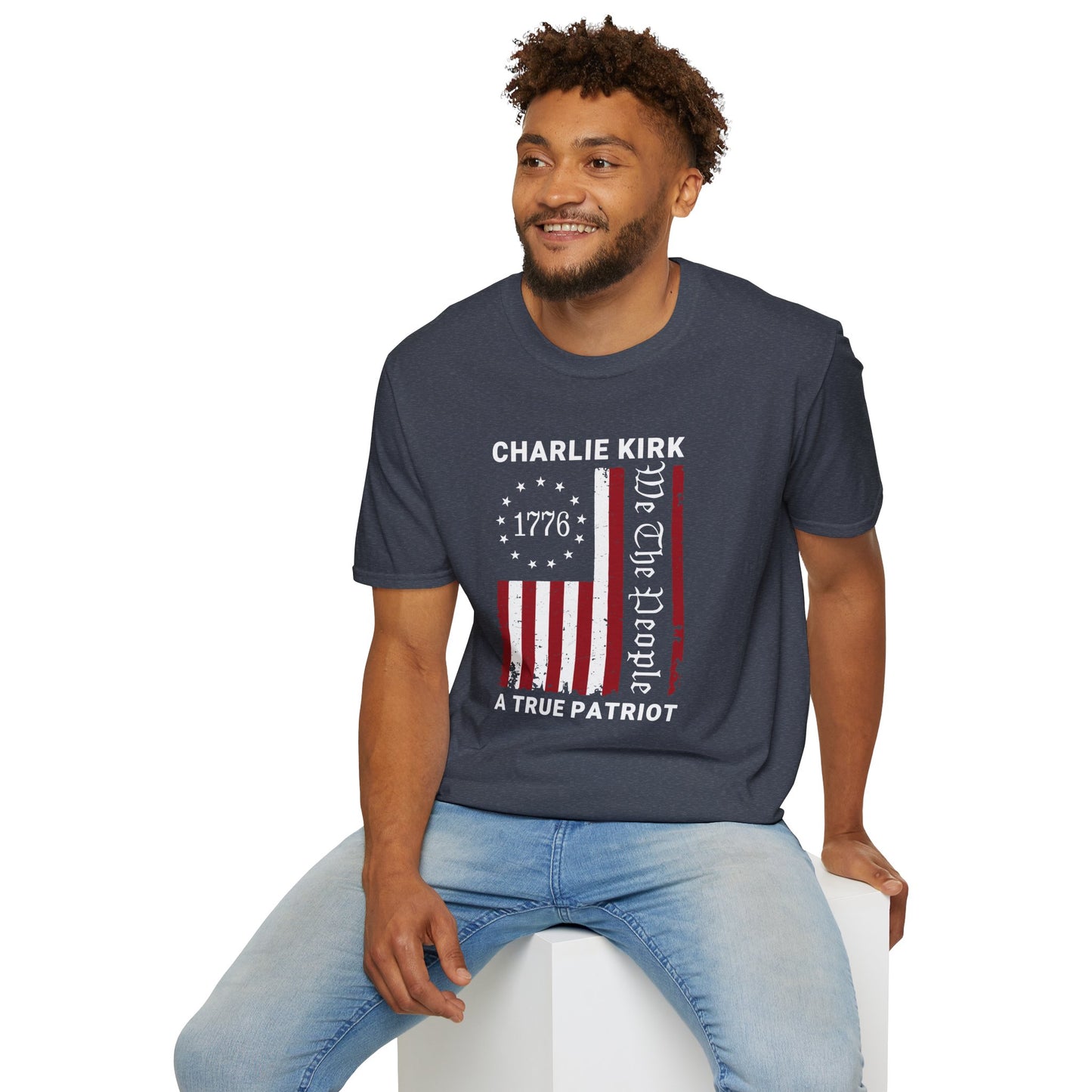 Charlie Kirk Unisex Softstyle T-Shirt
