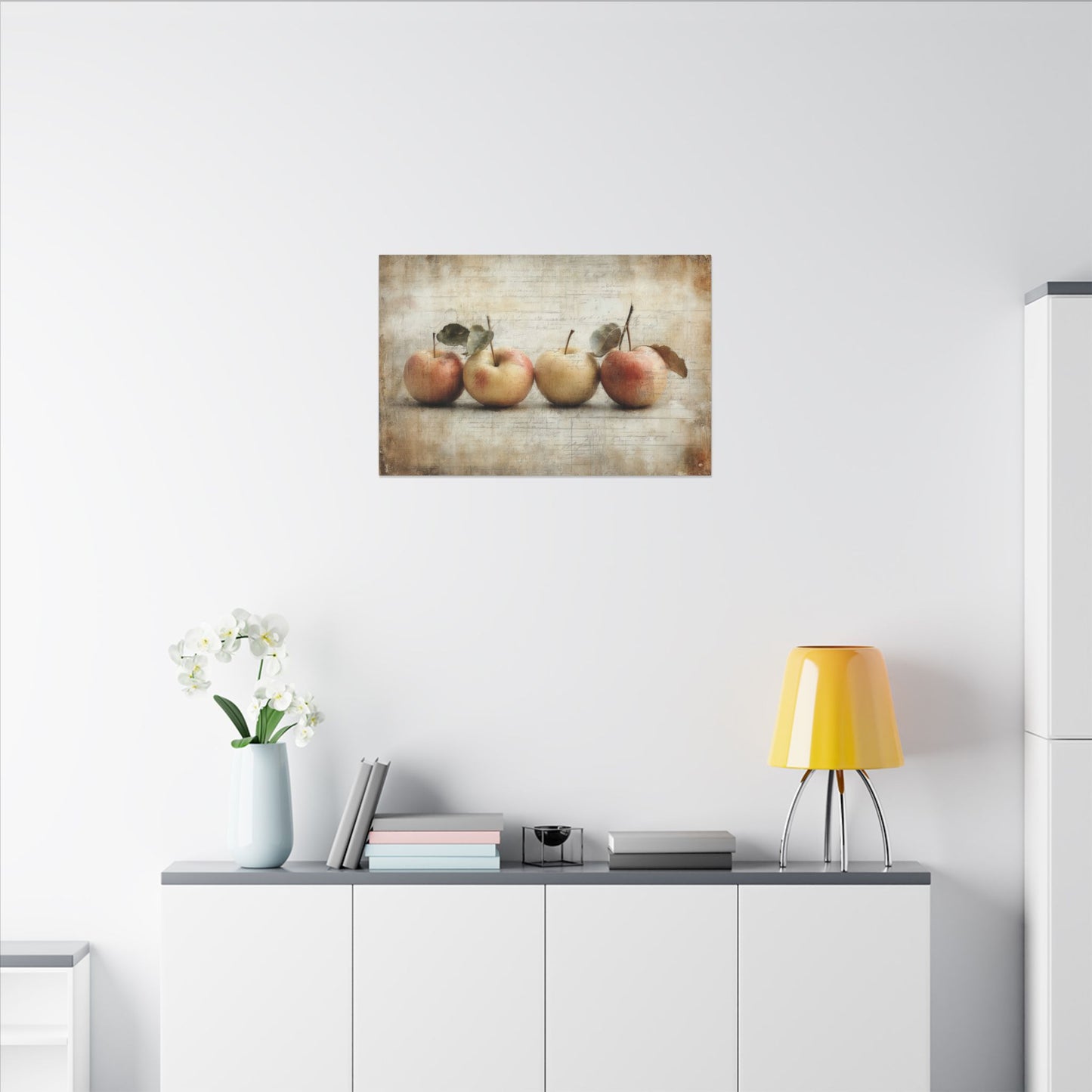 Farmhouse Apple Canvas Wall Art