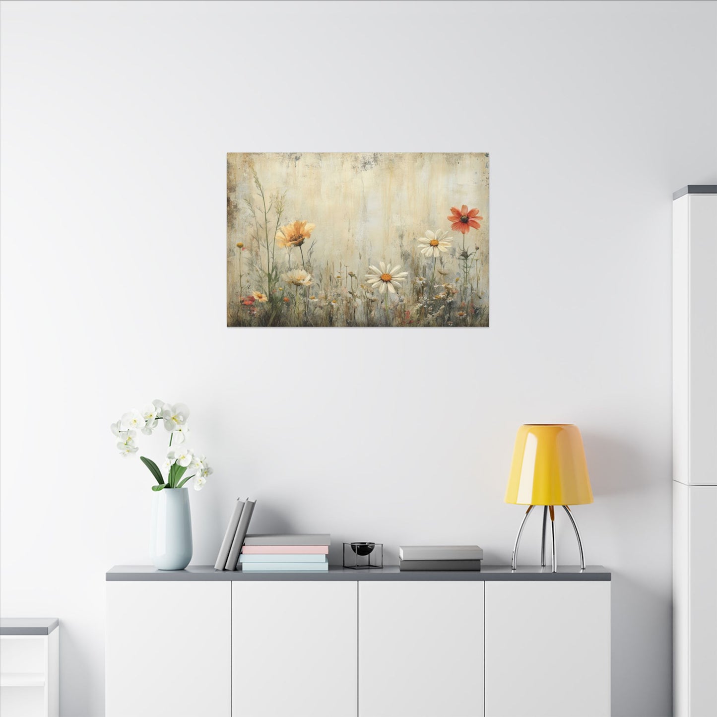 Wildflower Field Canvas Wall Art