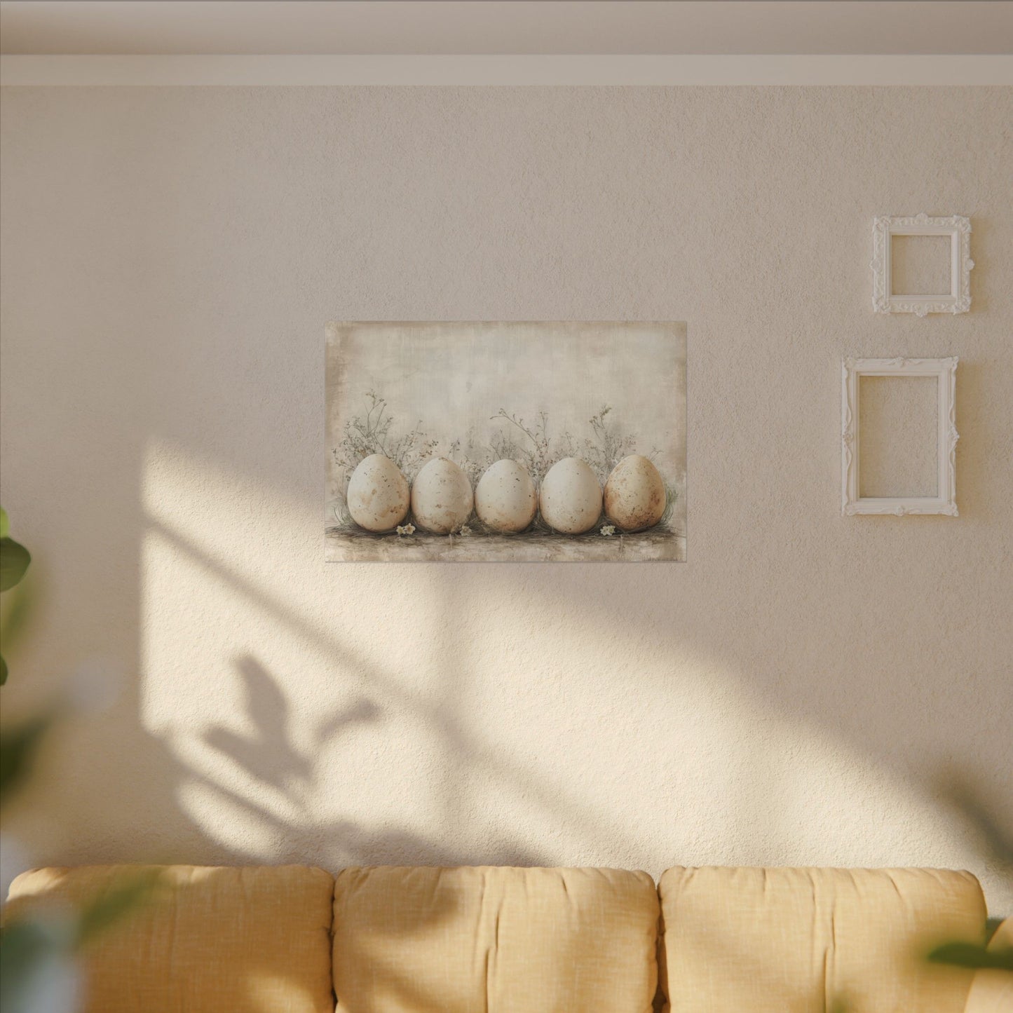 Speckled Egg Canvas Art