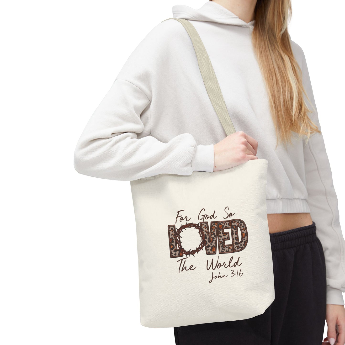 For God So Loved Tote Bag
