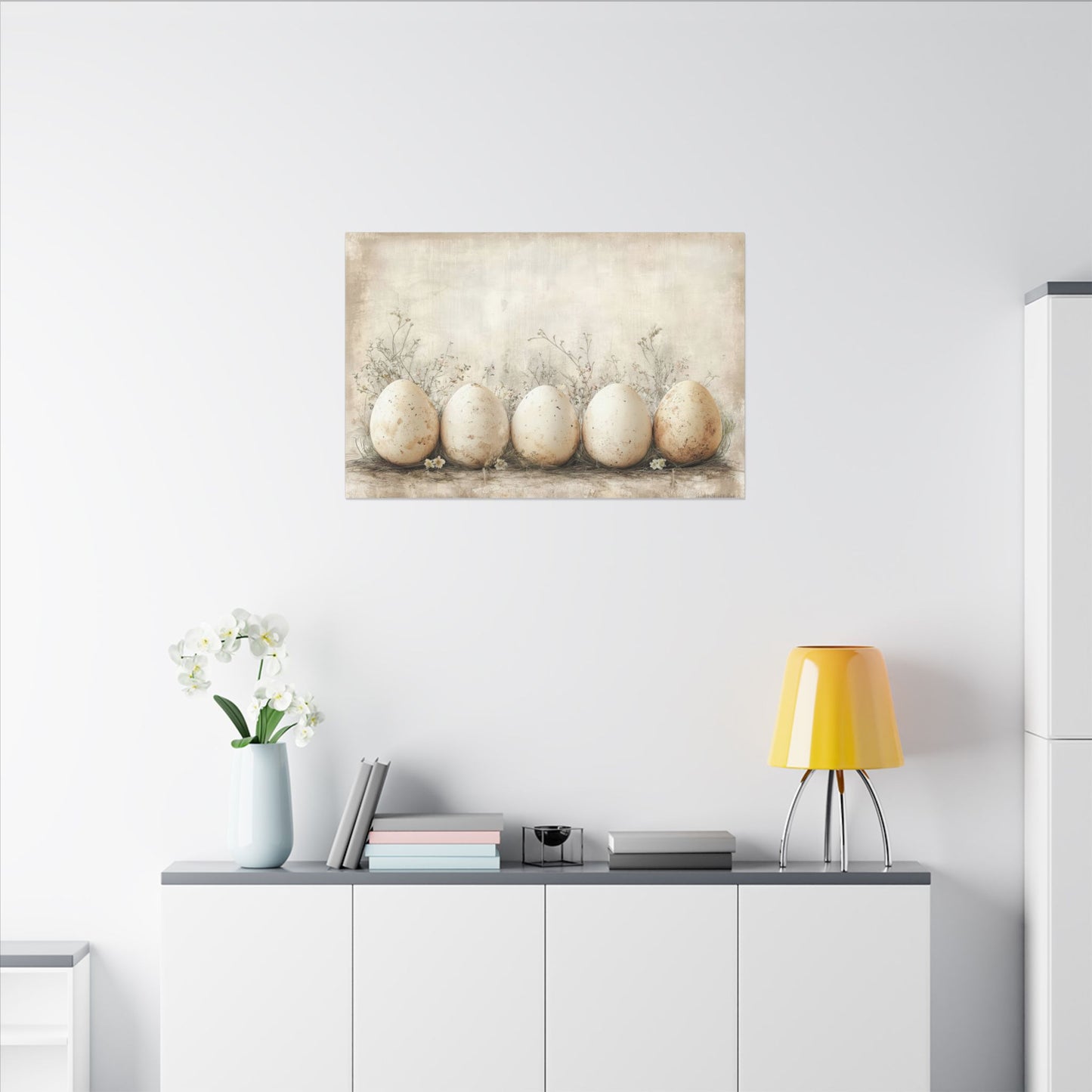 Speckled Egg Canvas Art