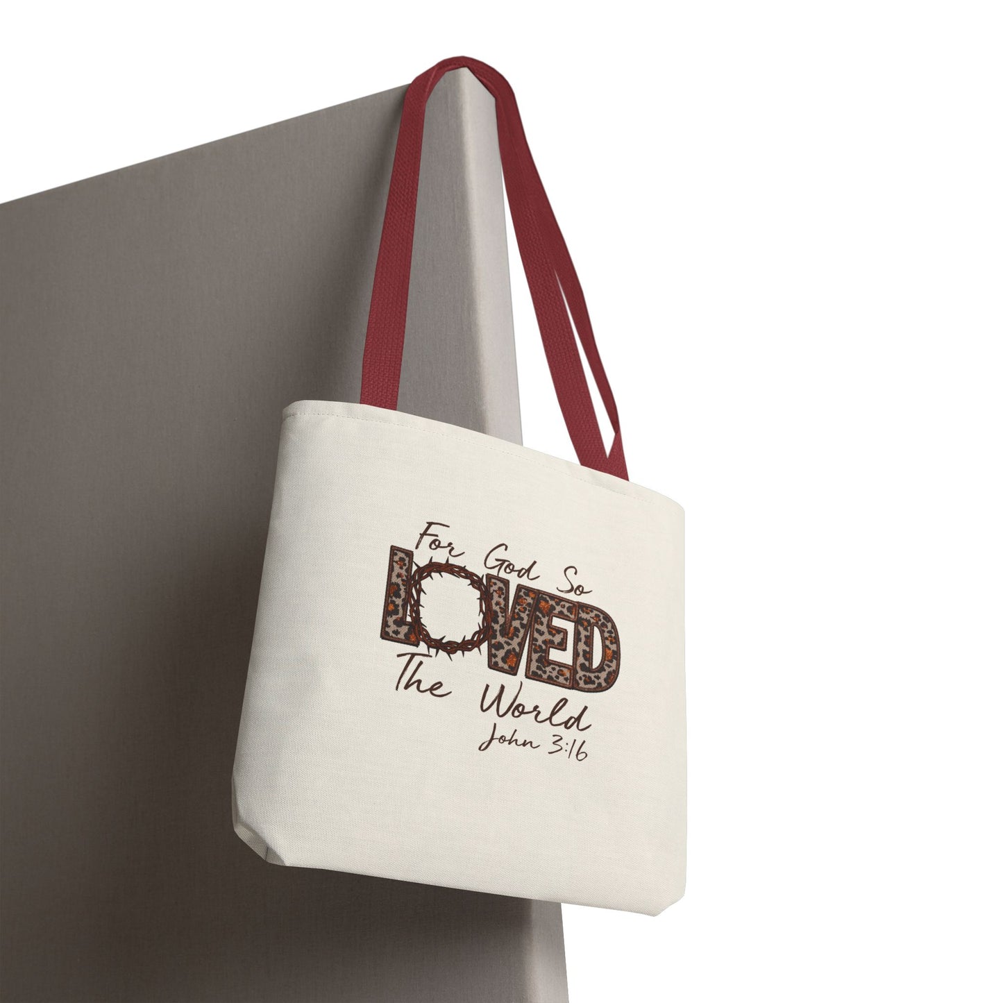 For God So Loved Tote Bag