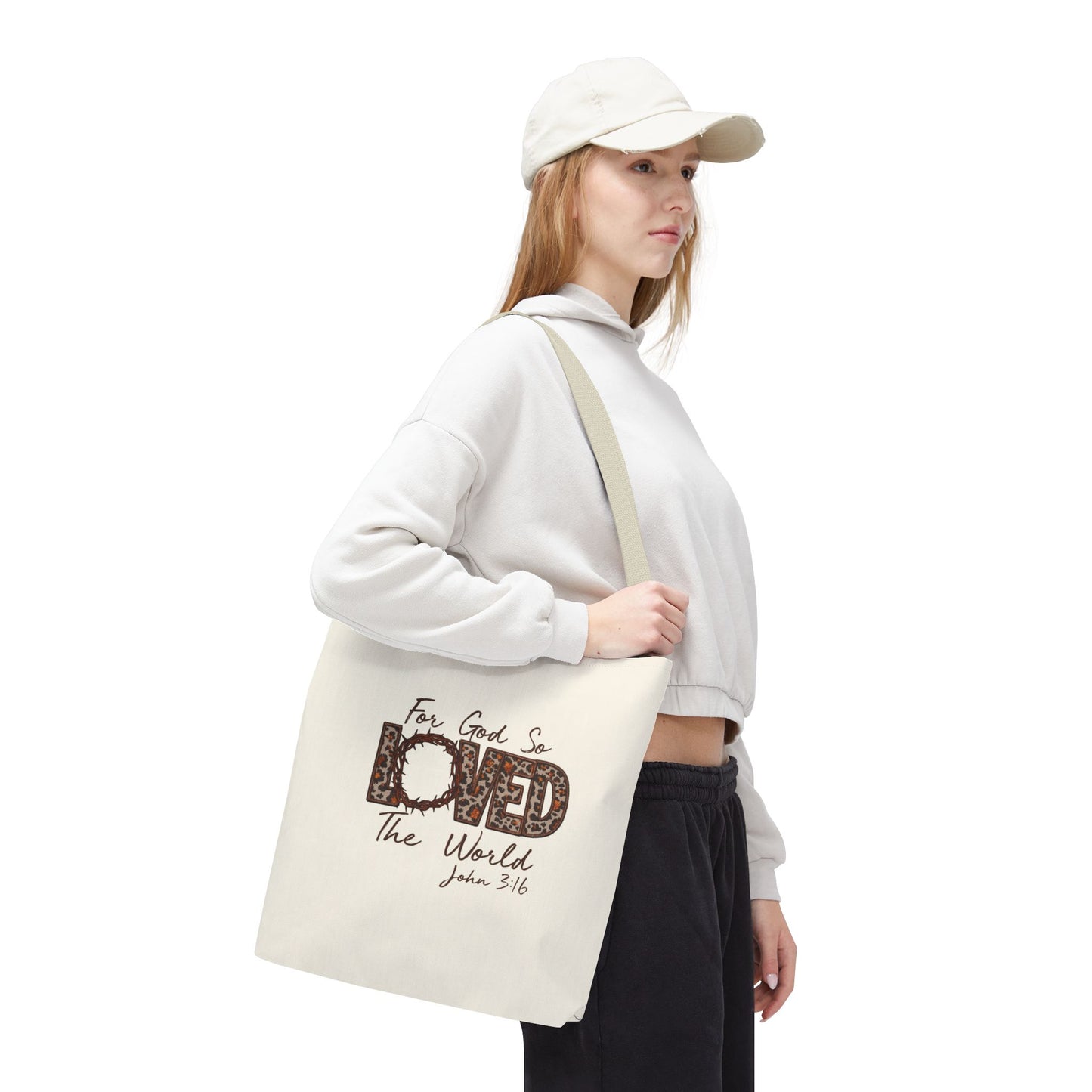 For God So Loved Tote Bag