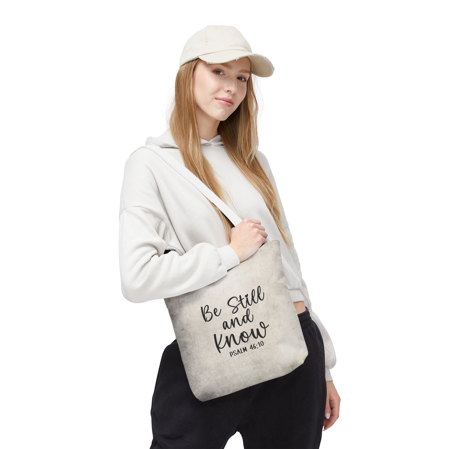 Be Still and Know Tote Bag