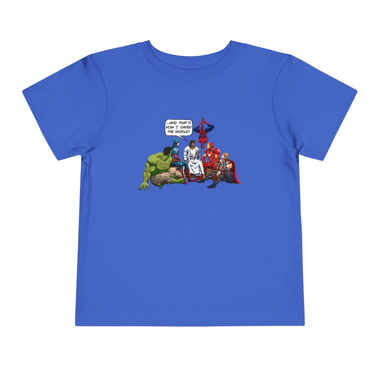 Jesus Saved the World Toddler T-Shirt