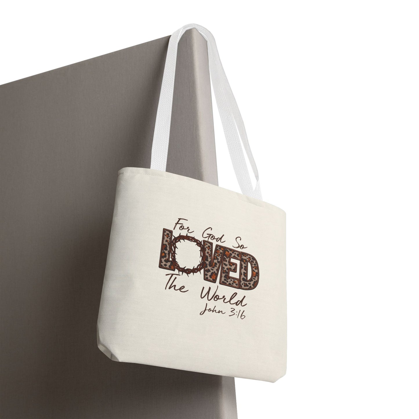 For God So Loved Tote Bag