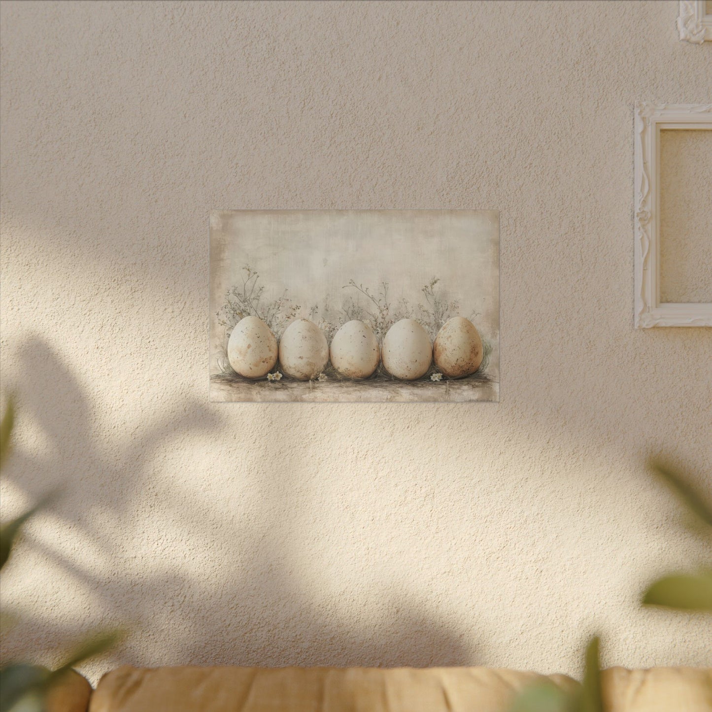 Speckled Egg Canvas Art