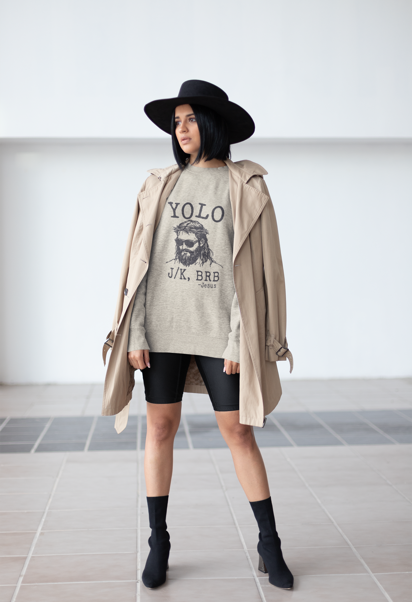 BRB Jesus Soft Style Sweatshirt (Unisex)