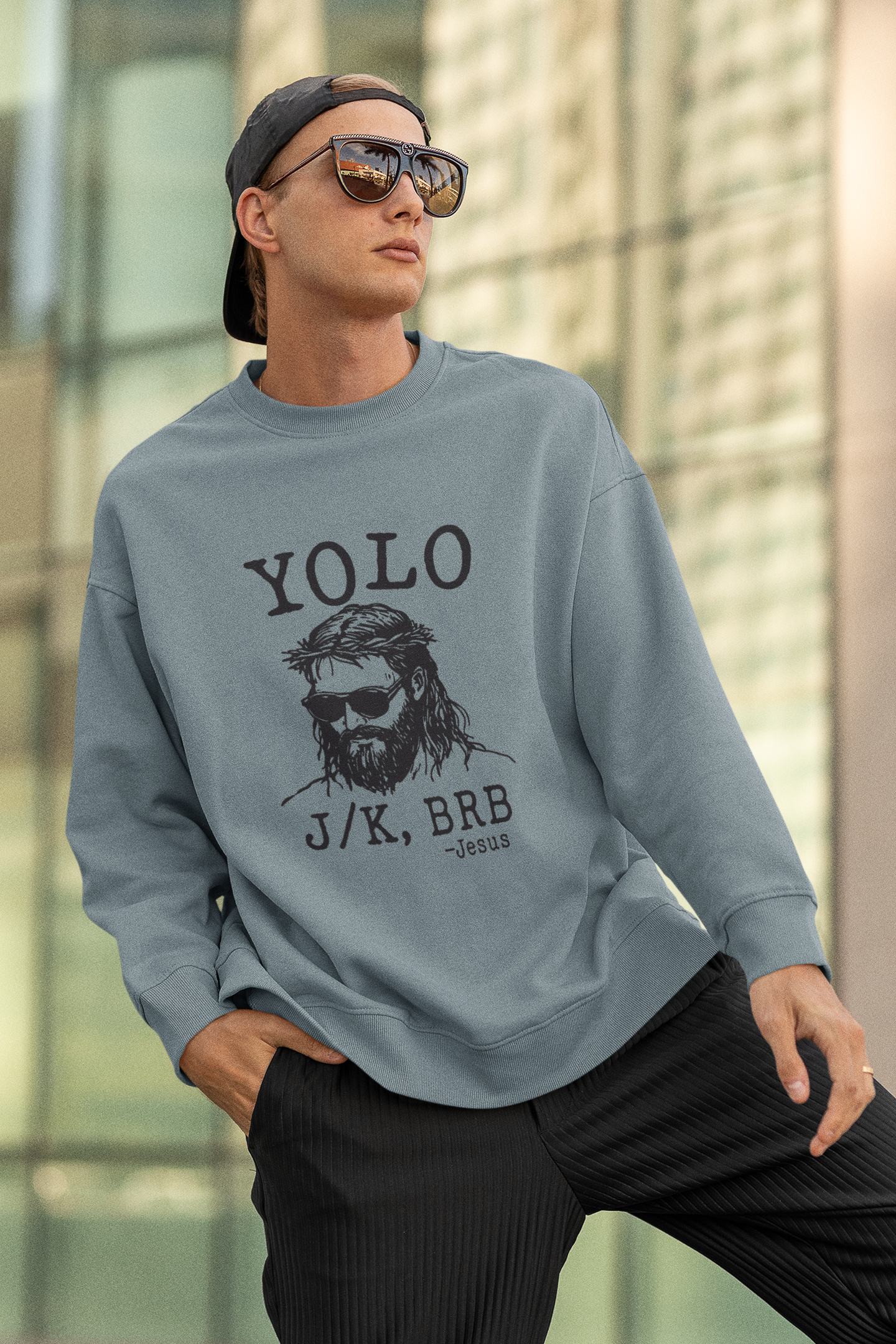 BRB Jesus Soft Style Sweatshirt (Unisex)