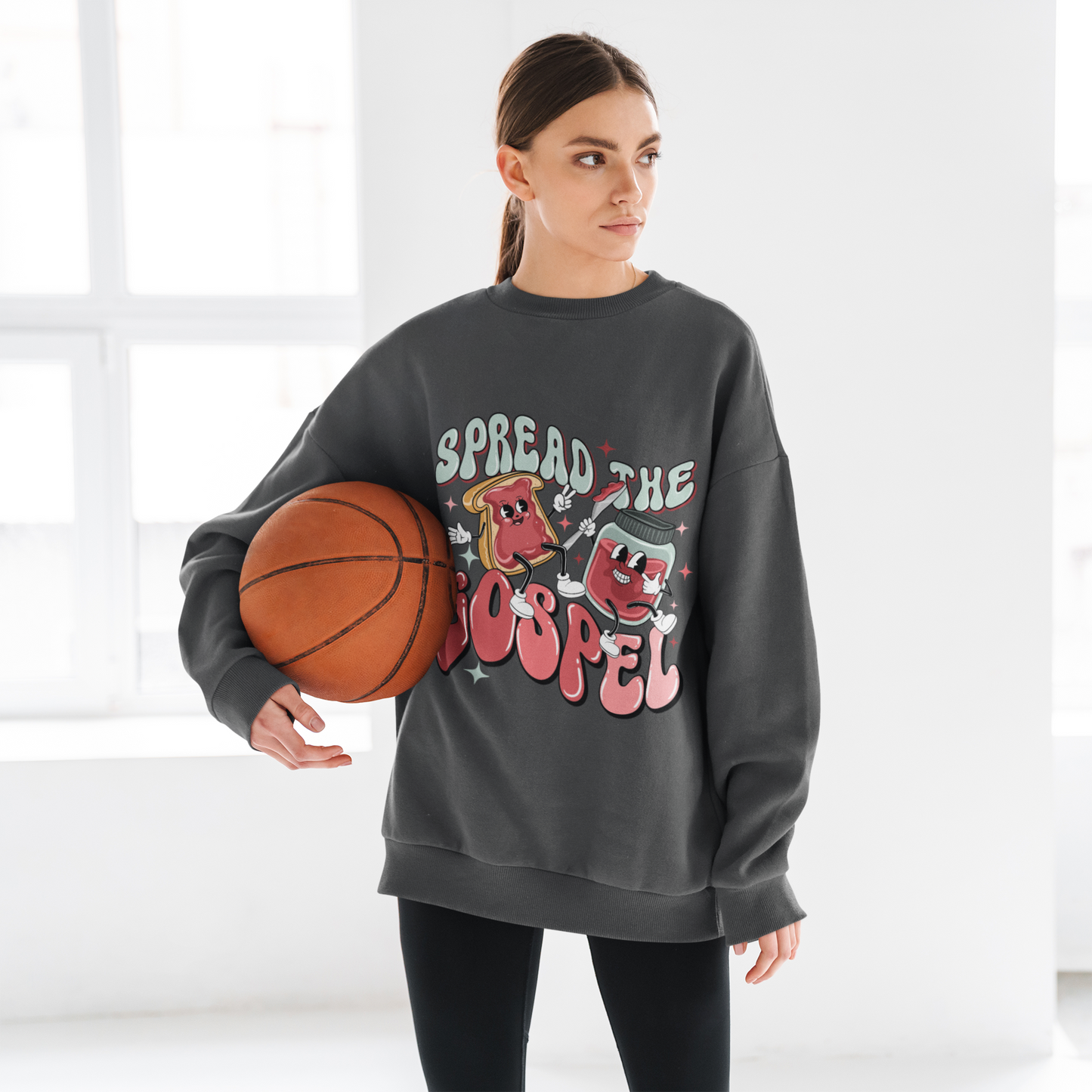 Spread the Gospel Soft Style Sweatshirt (Unisex) Dk