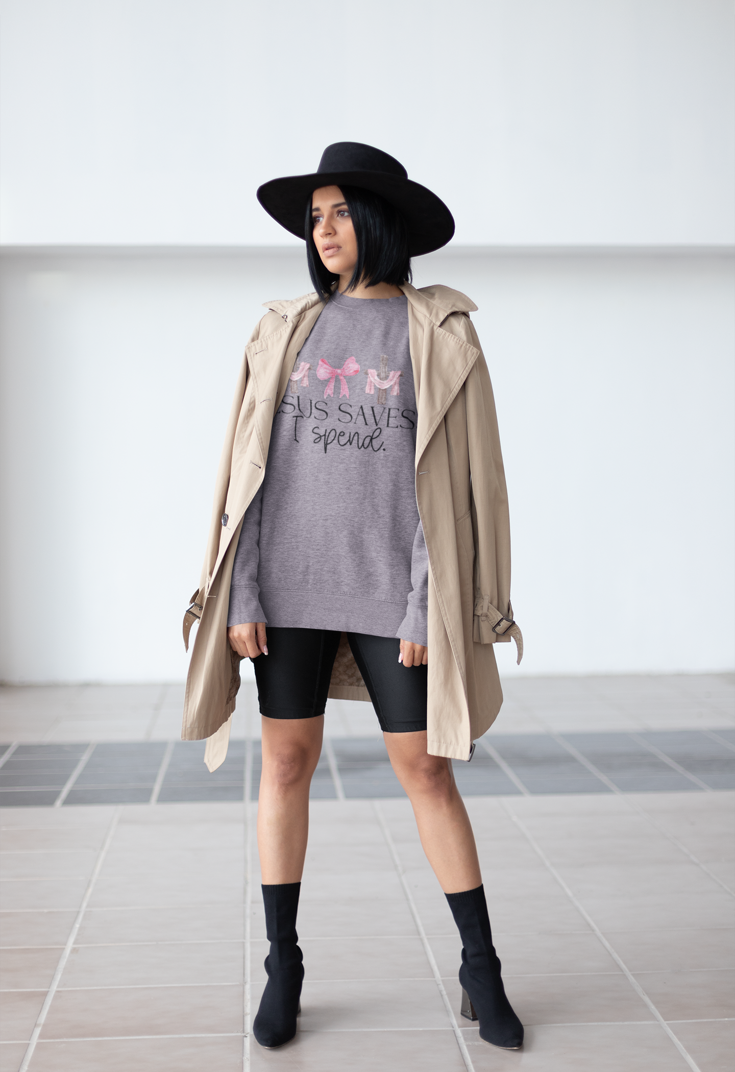 Jesus Saves I Spend Soft Style Sweatshirt