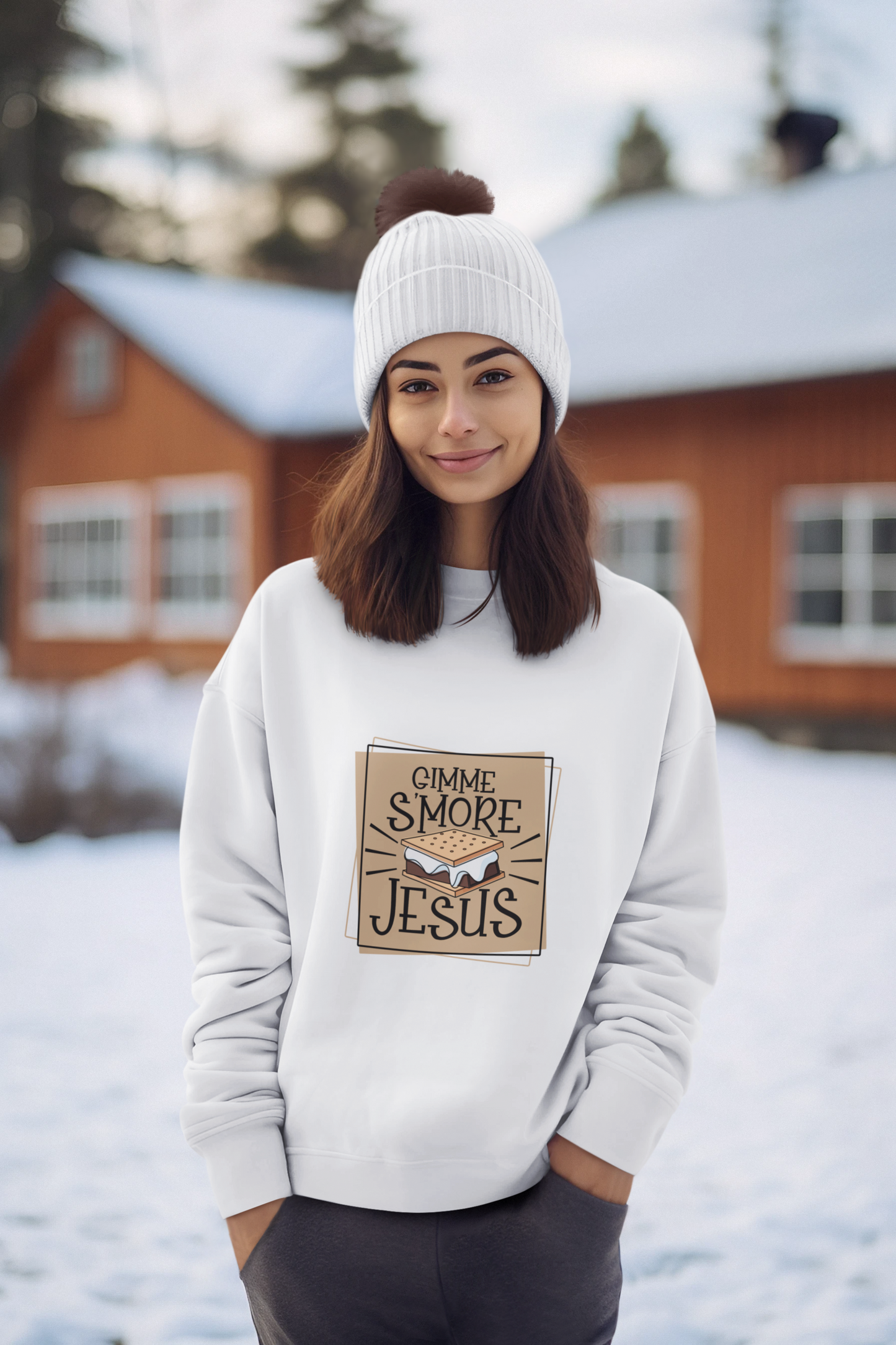 S'more Jesus Soft Style Sweatshirt (Unisex)