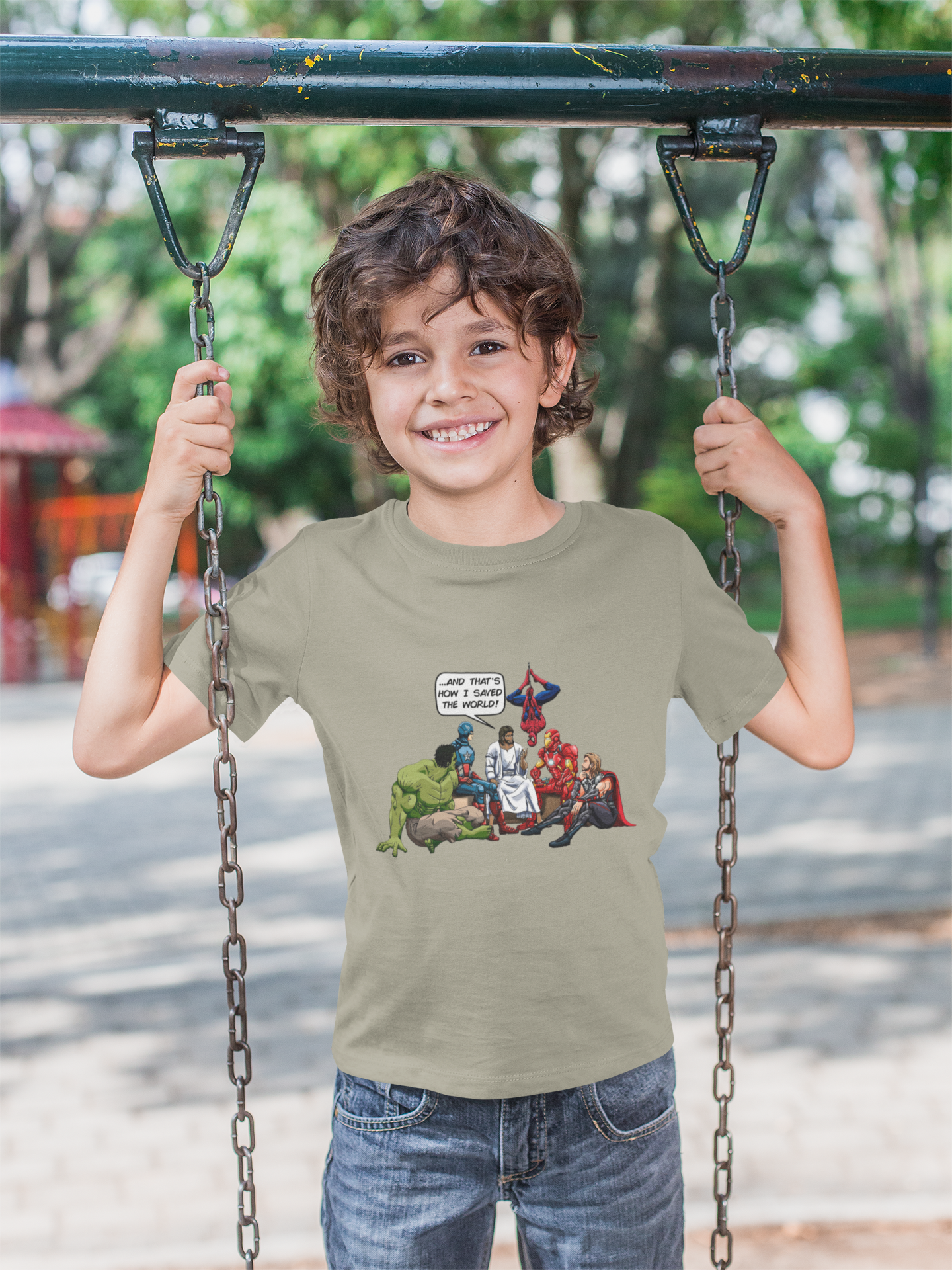 Jesus Saved the World Toddler T-Shirt