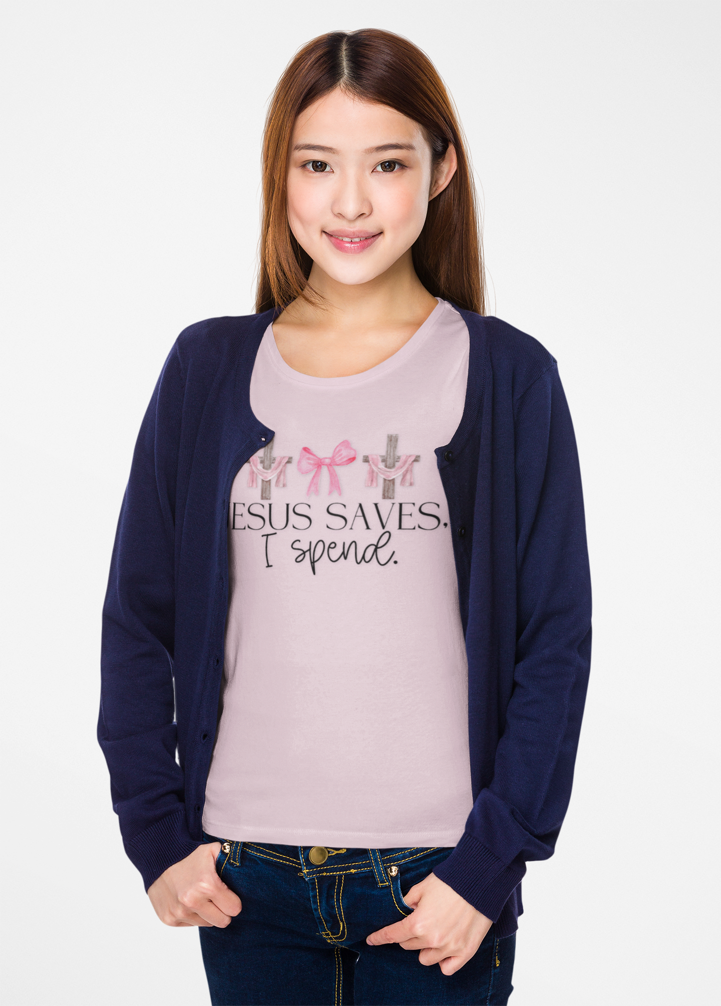 Jesus Saves I Spend Soft Style T-Shirt SS