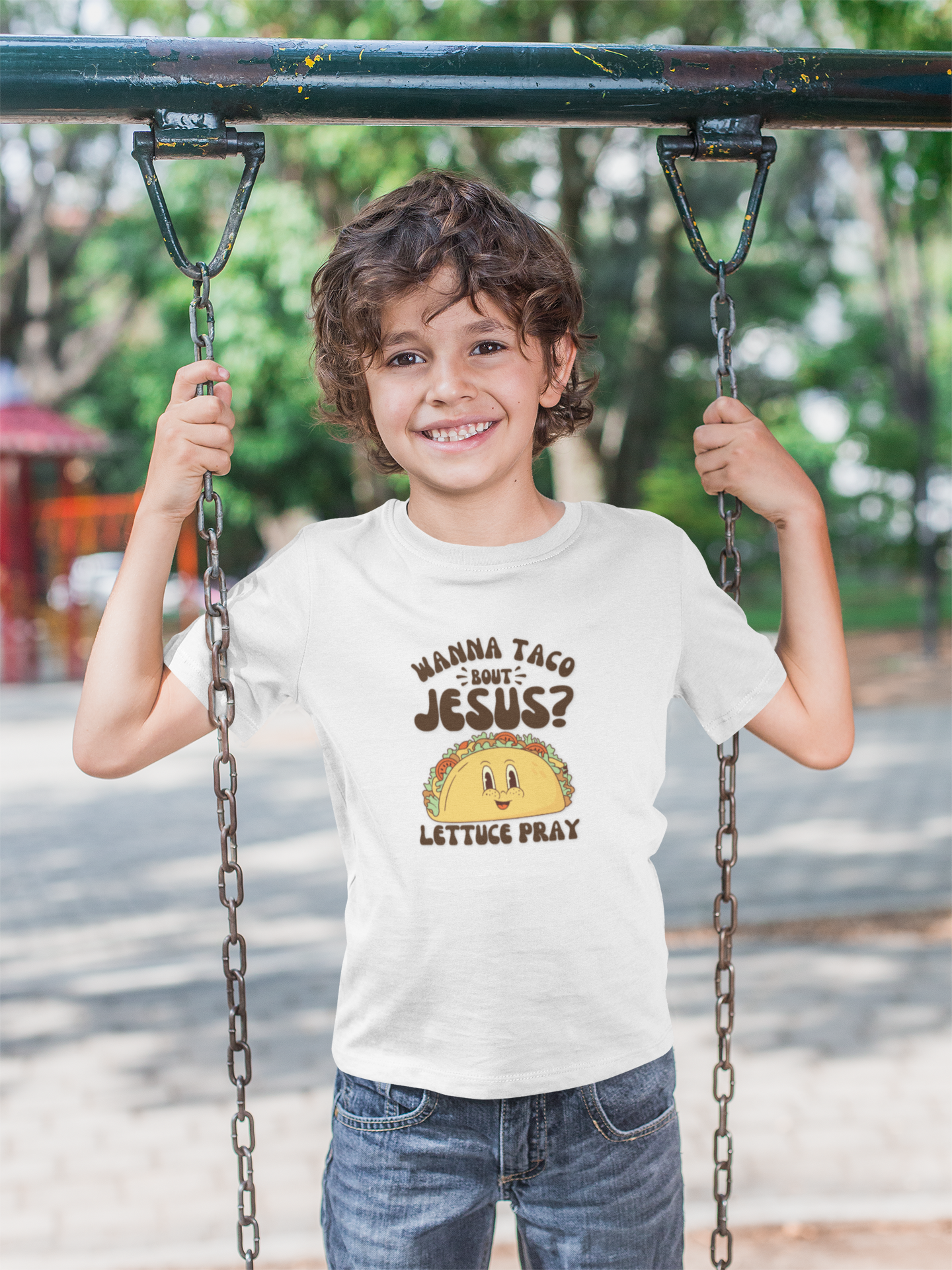 Taco 'Bout Jesus Kids Heavy Cotton™ Tee SS