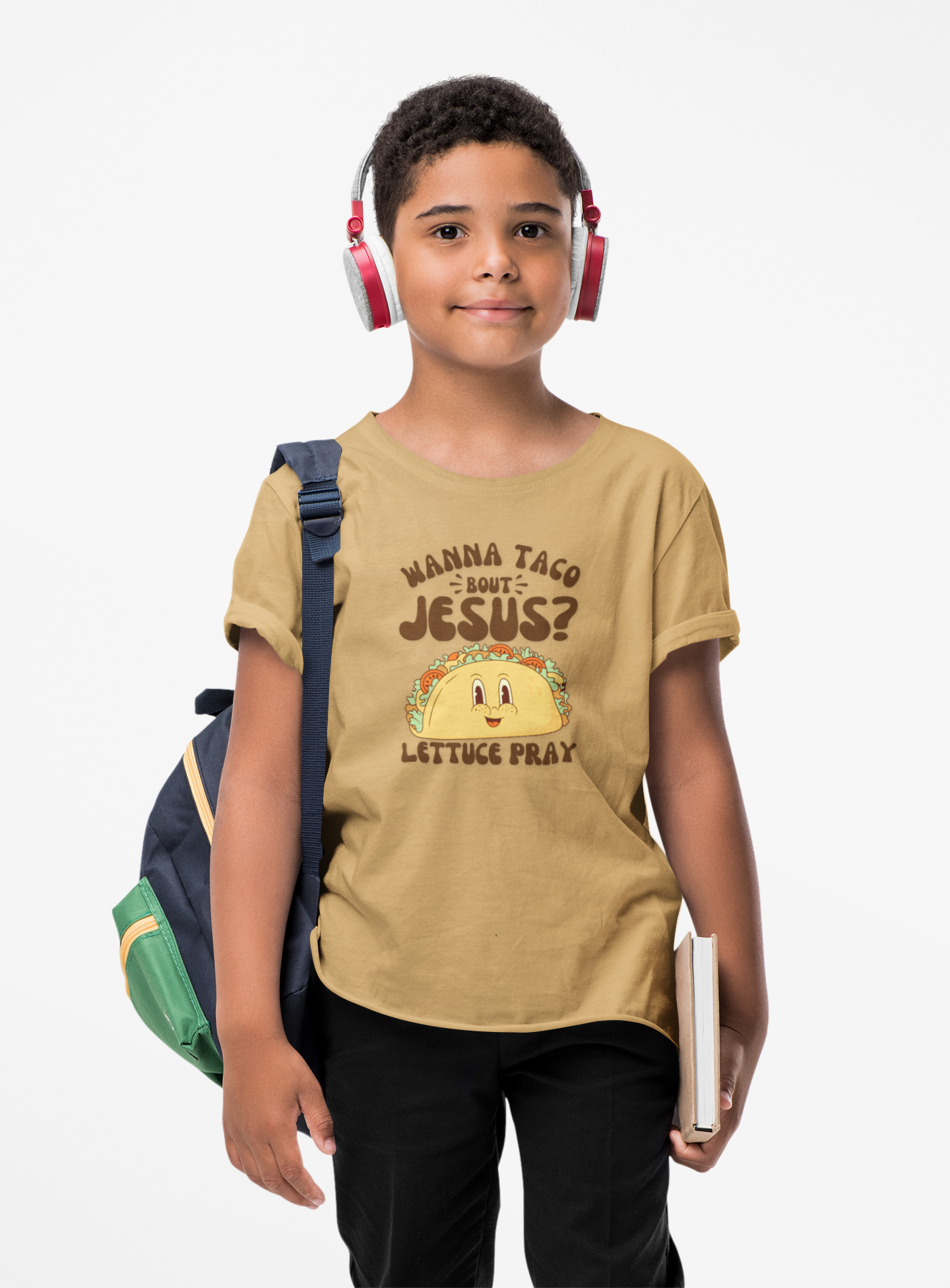 Taco 'Bout Jesus Kids Heavy Cotton™ Tee SS