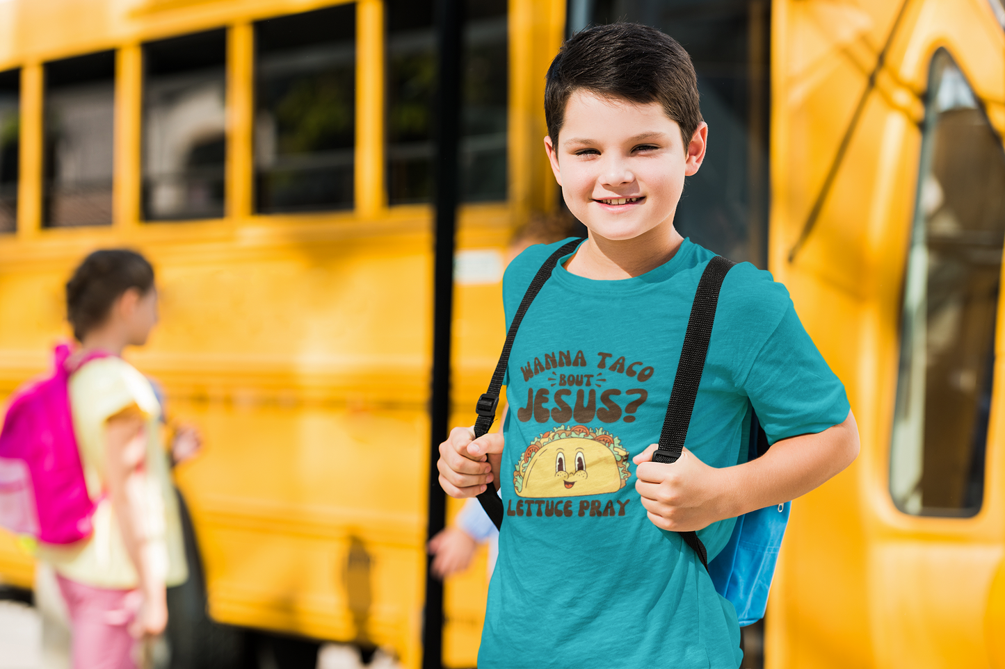Taco 'Bout Jesus Kids Heavy Cotton™ Tee SS