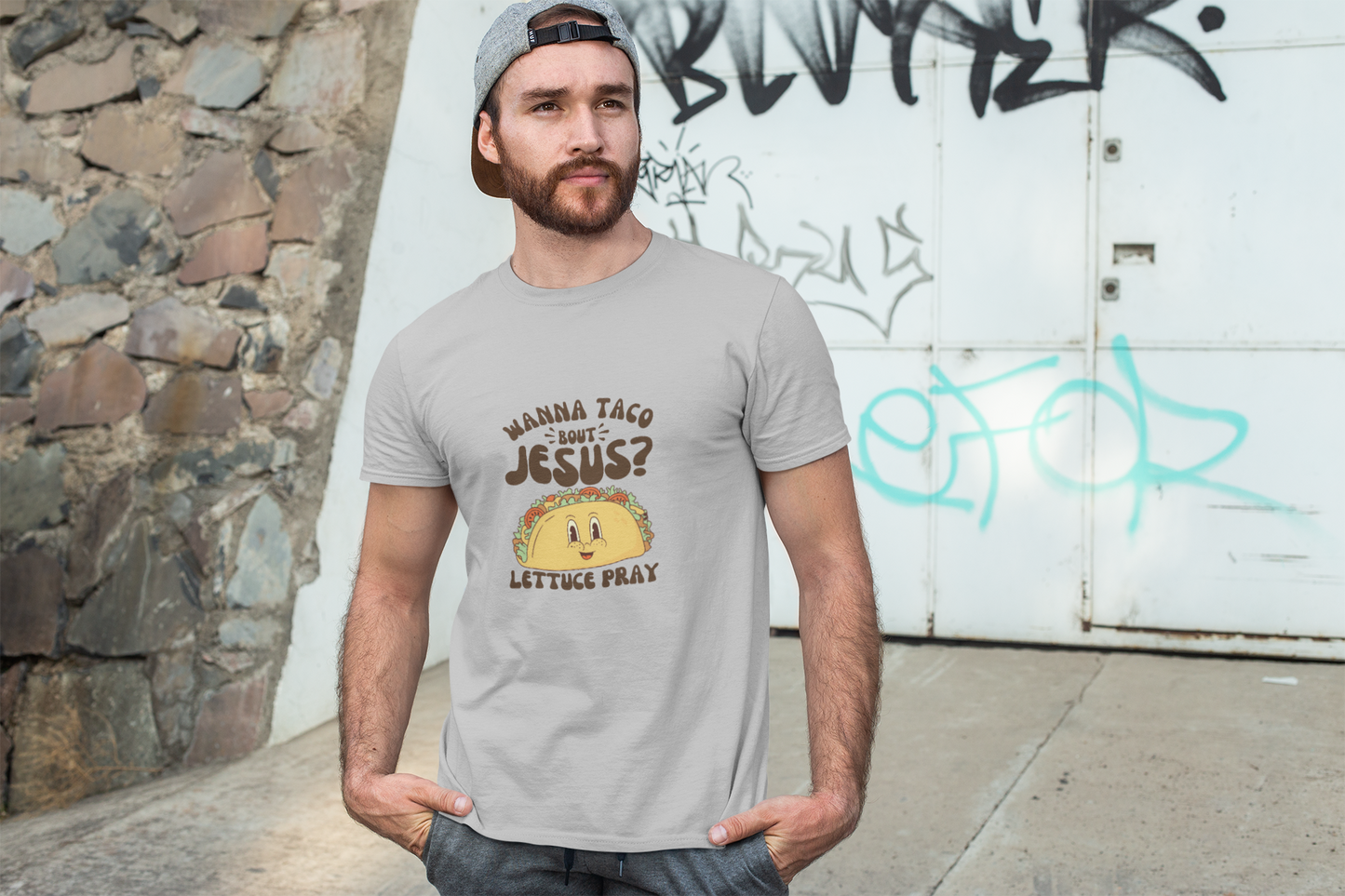 Taco 'Bout Jesus Softstyle T-Shirt SS (Unisex)