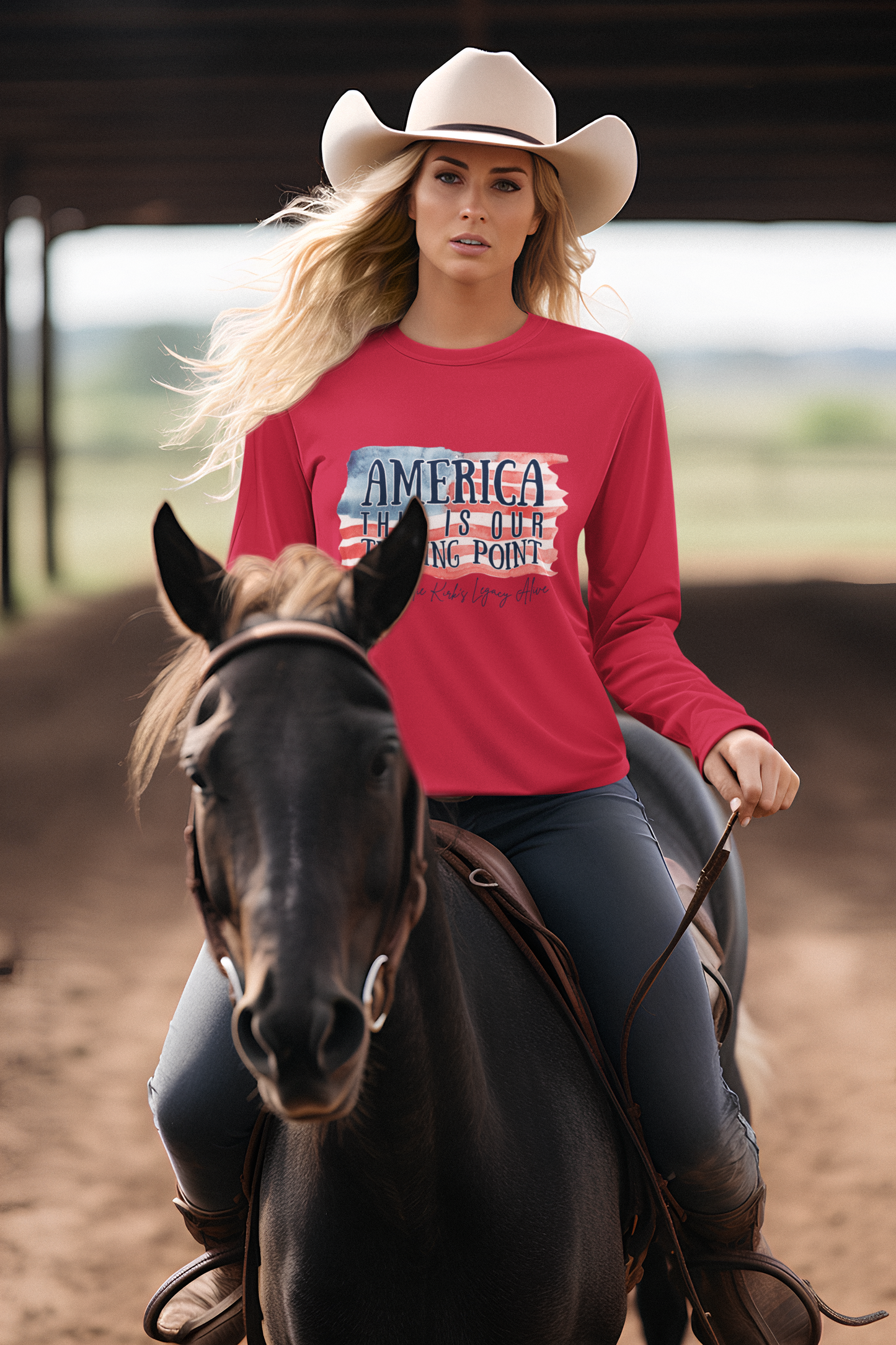 America's Turning Point Long Sleeve Tee