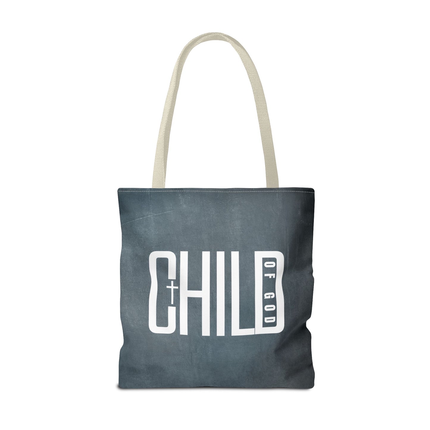 Child of God Blue Tote Bag