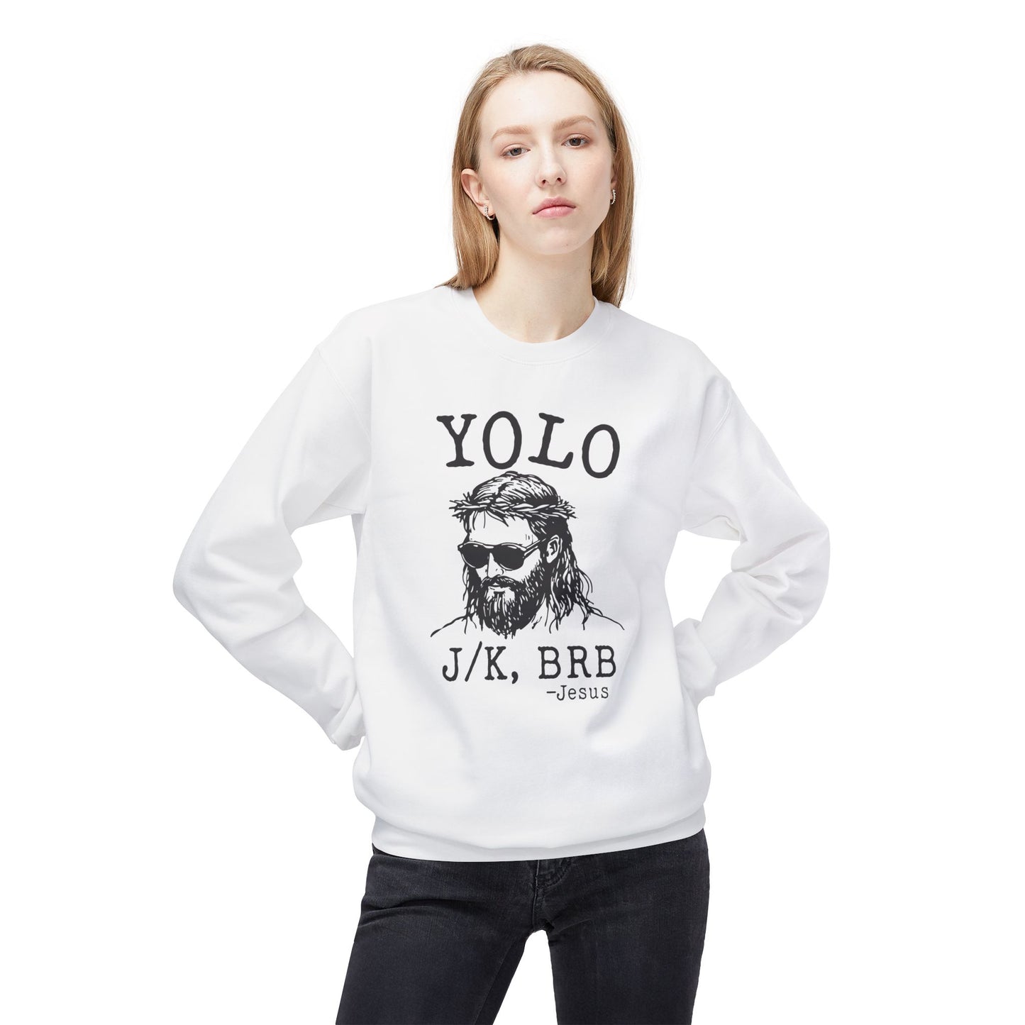BRB Jesus Soft Style Sweatshirt (Unisex)