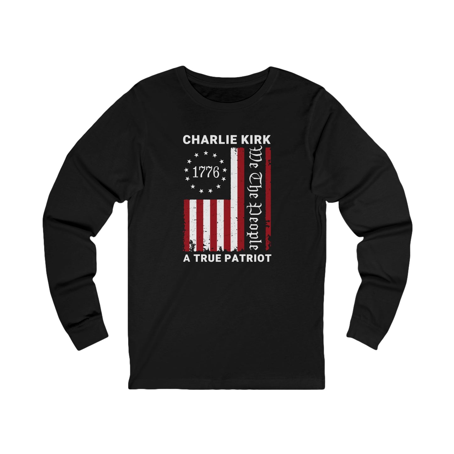 Charlie Kirk Long Sleeve Tee