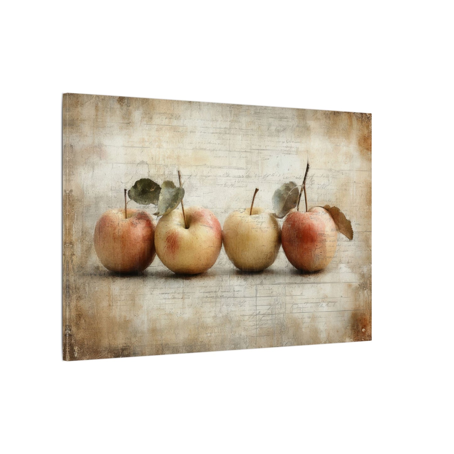 Farmhouse Apple Canvas Wall Art