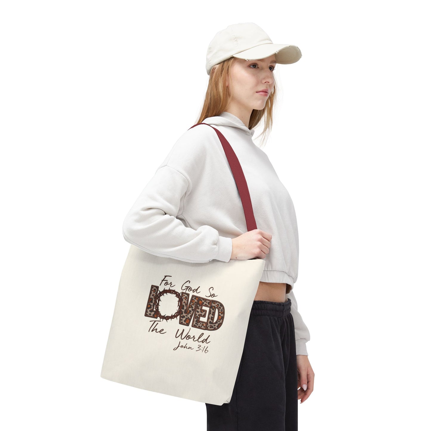 For God So Loved Tote Bag
