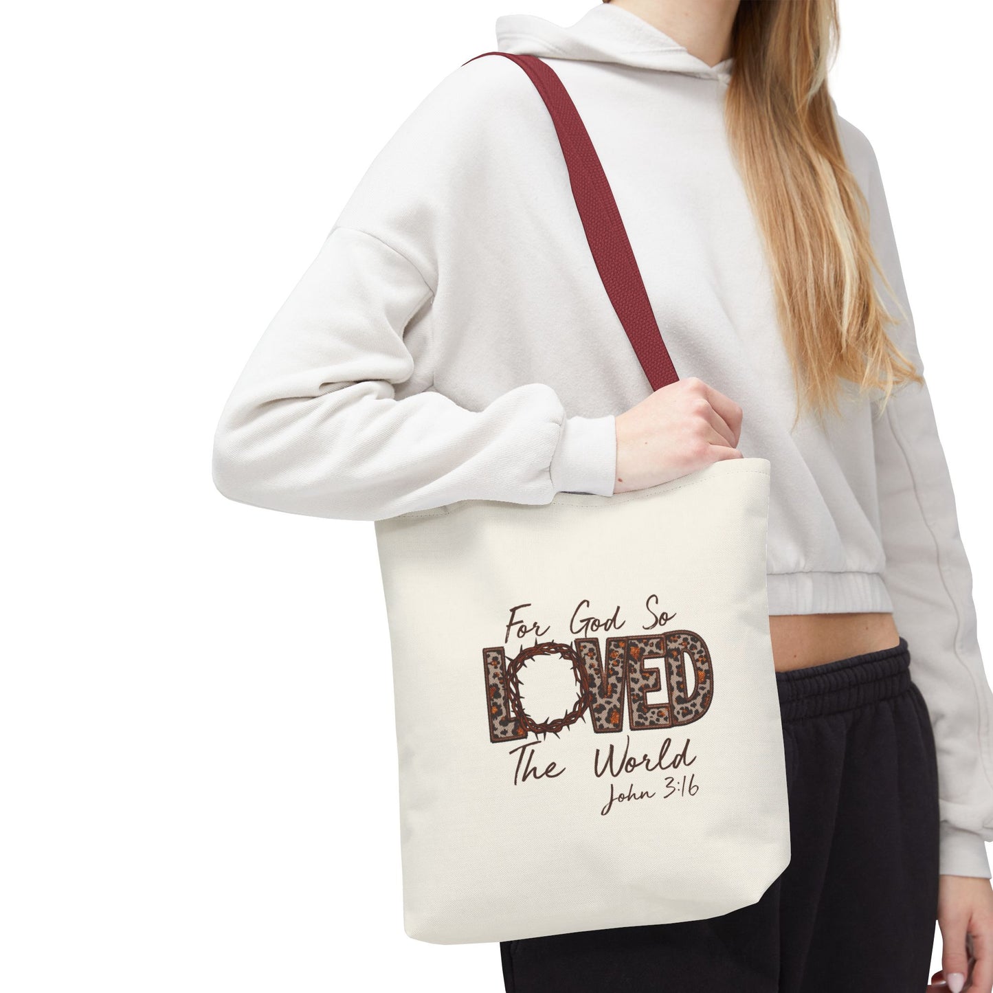 For God So Loved Tote Bag