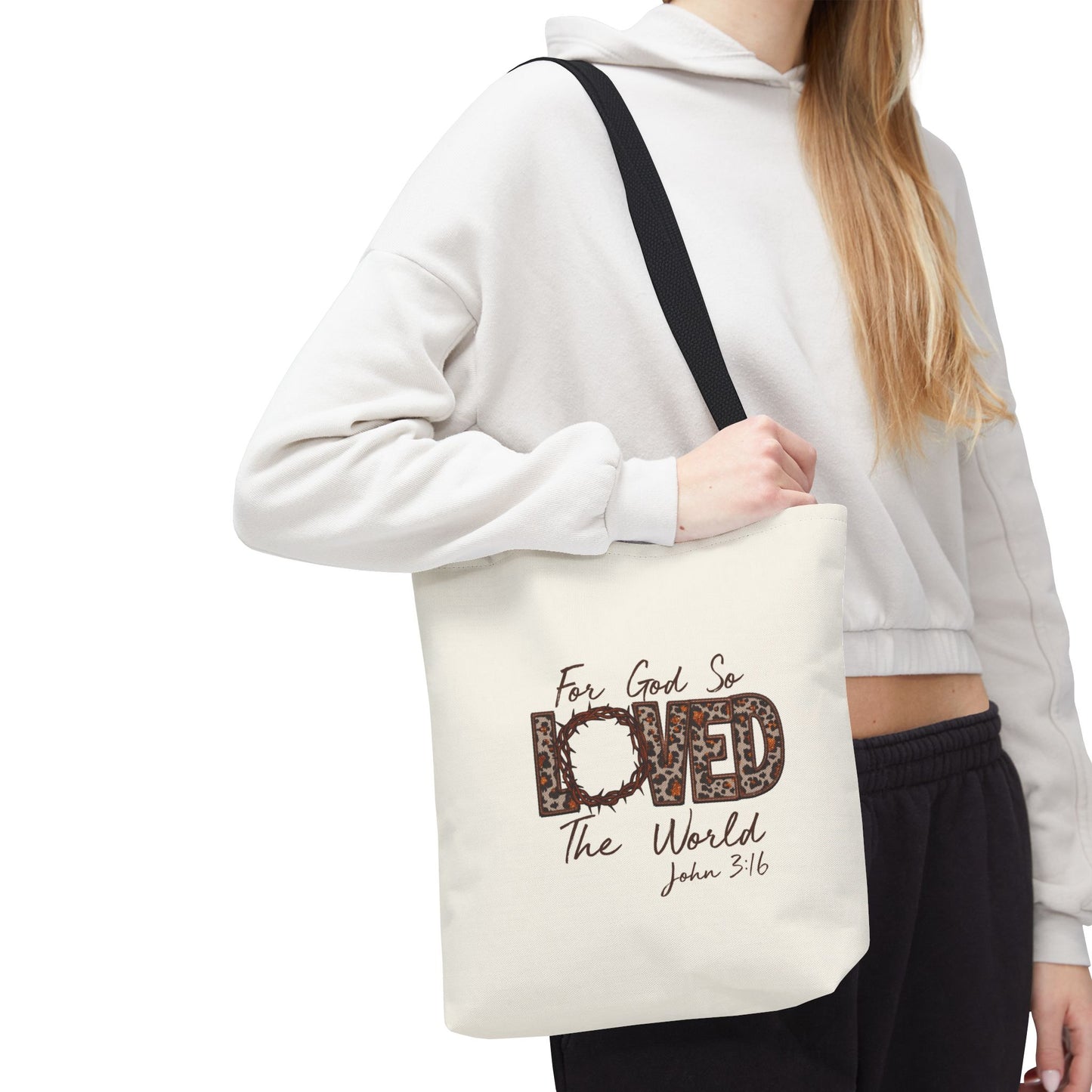 For God So Loved Tote Bag